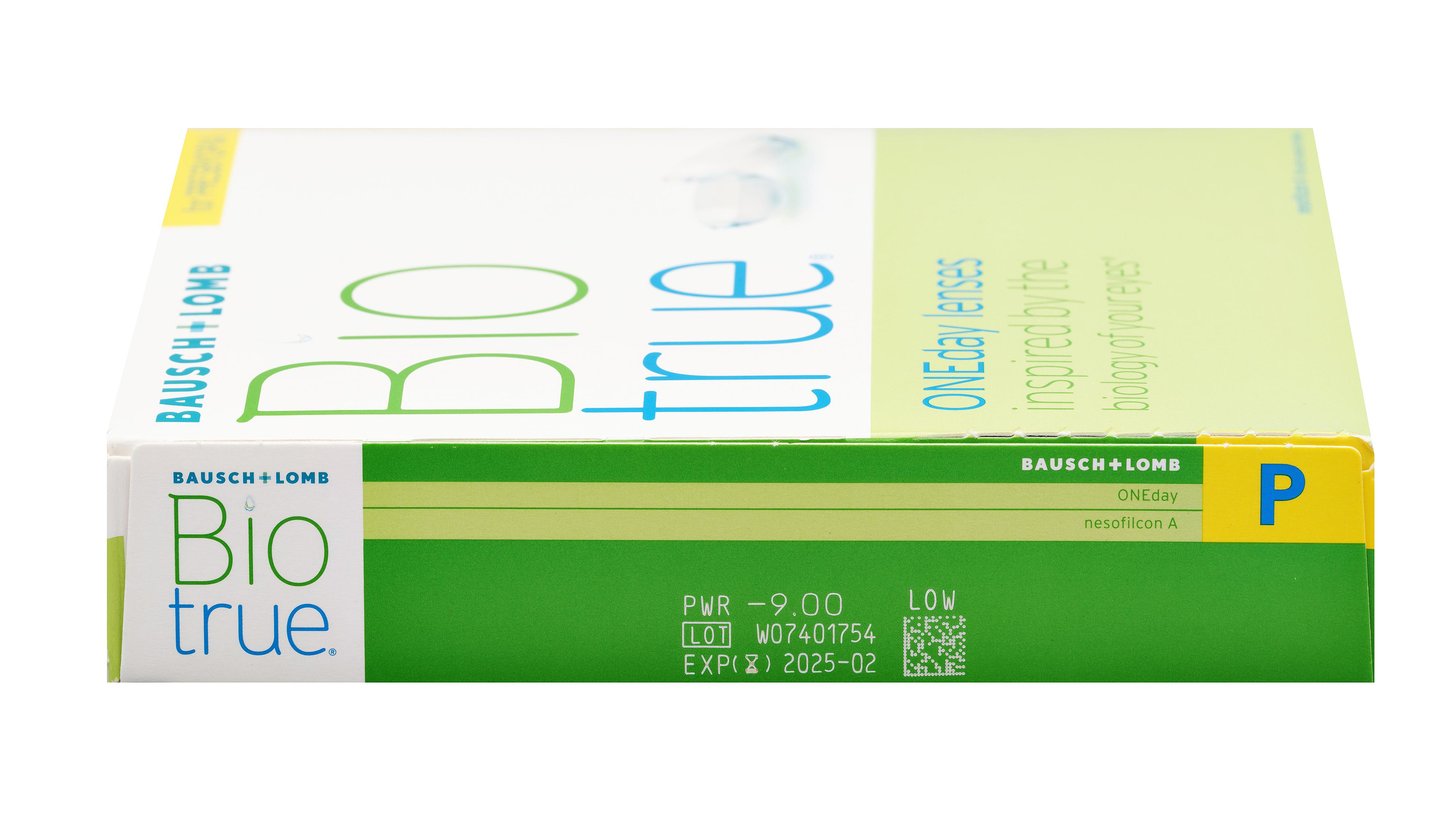 Lentilles de contact Biotrue One Day for Presbyopia Low Boite de 90