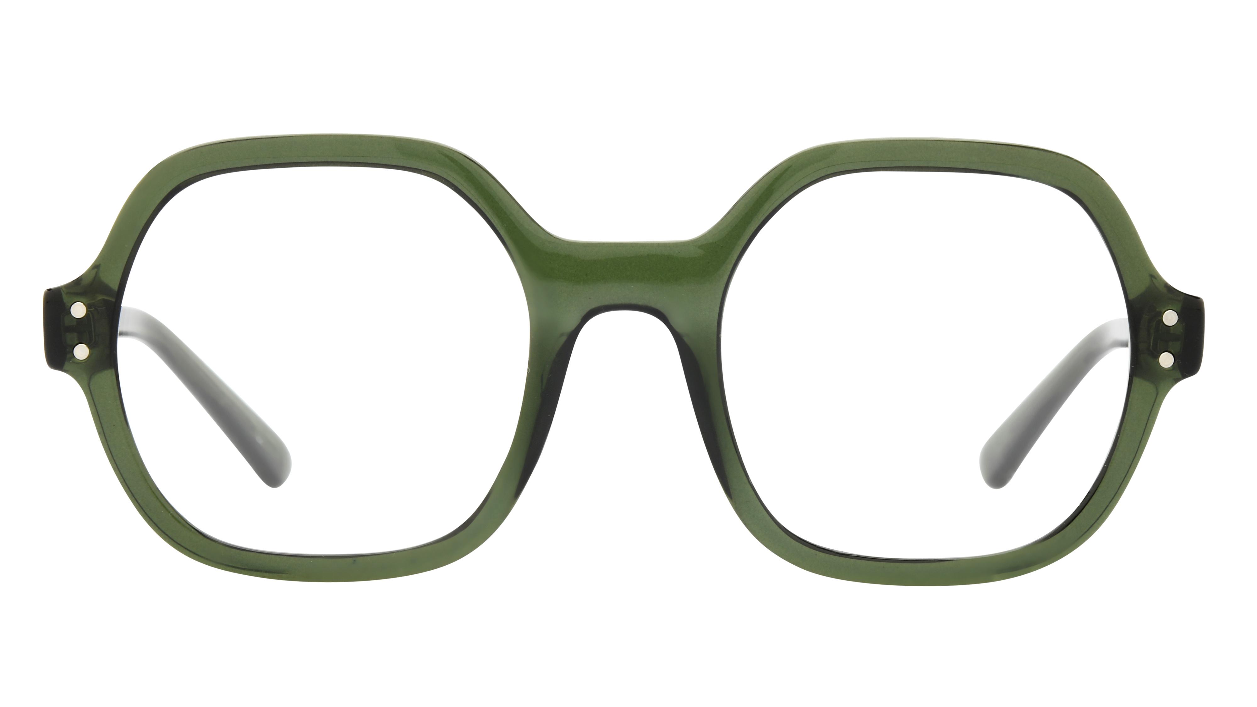 Monture lunette femme verte top
