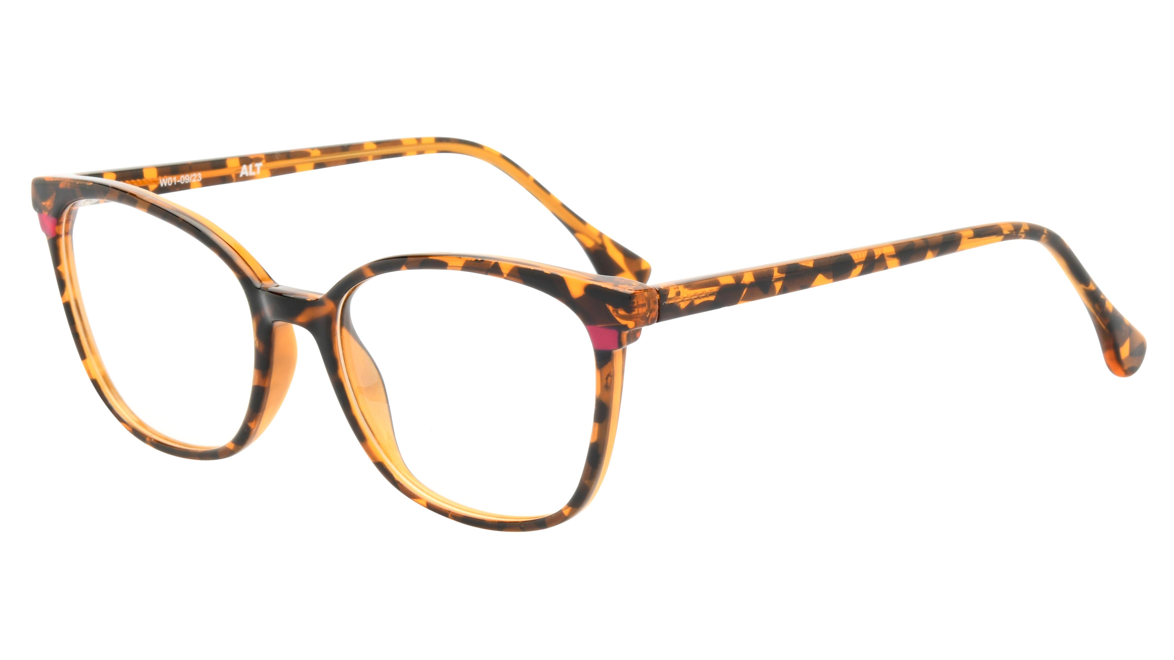 Lunettes de vue Alternance Femme Ecaille Papillon Alt24102 Trois-Quart