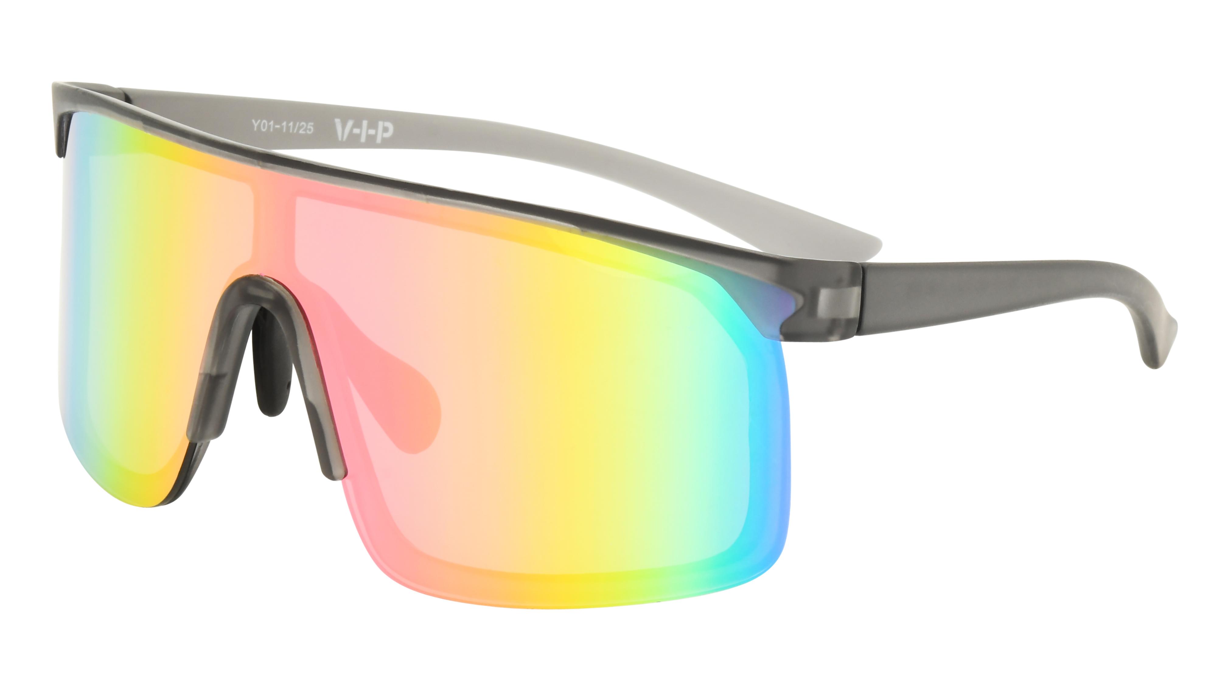 Lunettes de soleil VIP Mixte Gris Sport vip2510 Trois-Quart