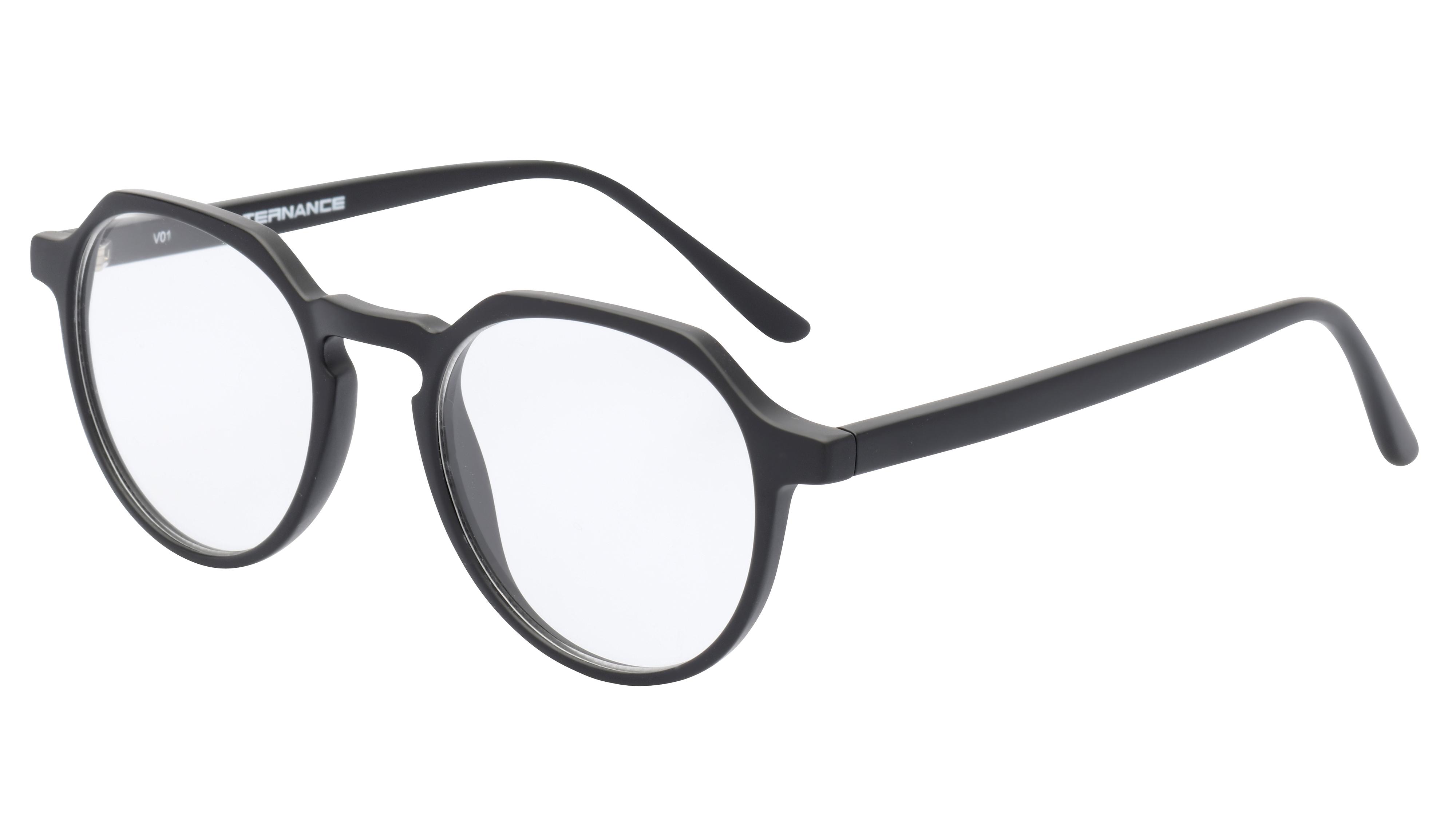 Monture Optique Alternance Alt22114 401 Noir Mat Pantos Lynx Optique
