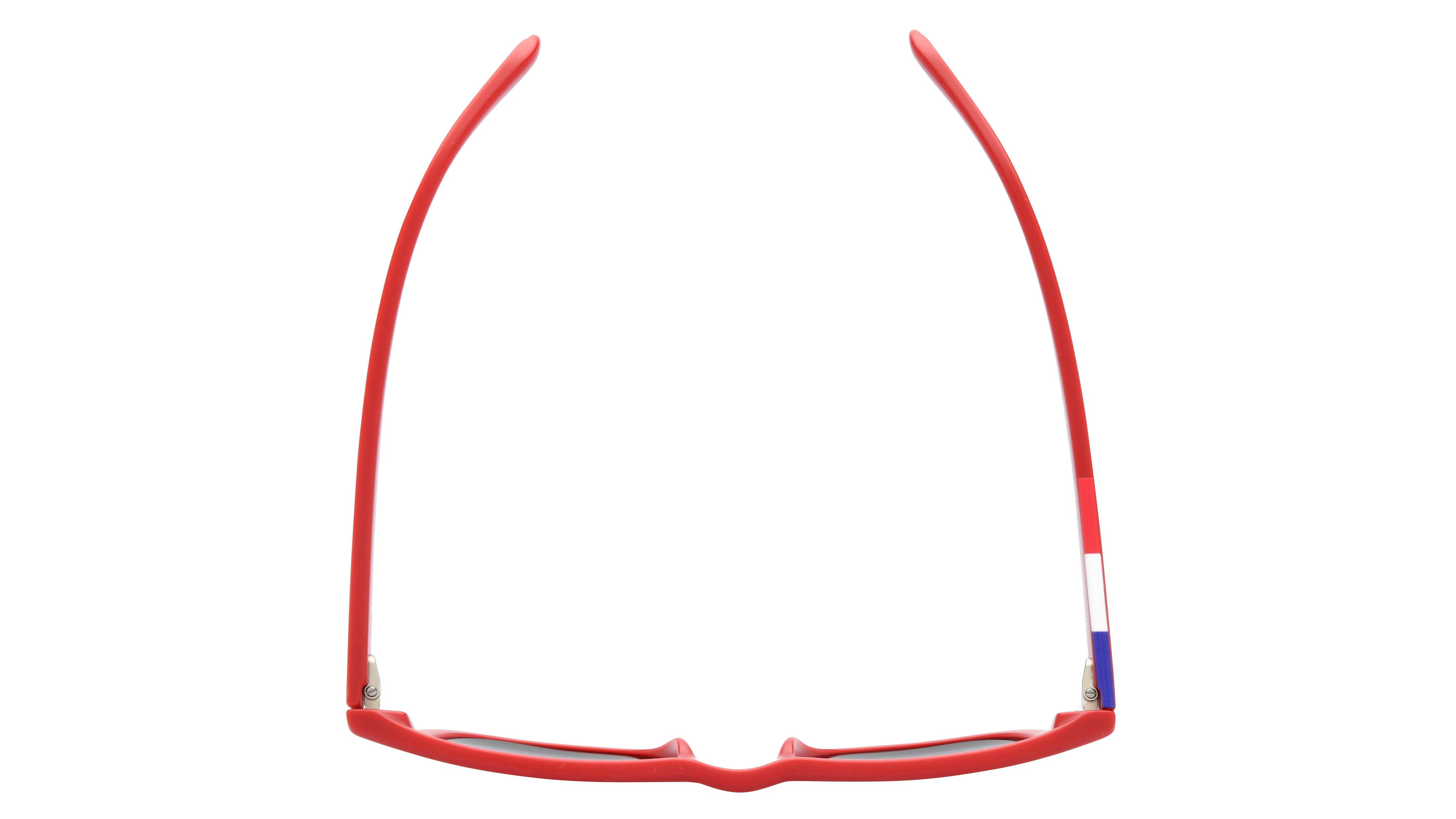 Lunettes de soleil Le Coq Sportif Homme Rouge Rectangle Lcs2402/S Dessus