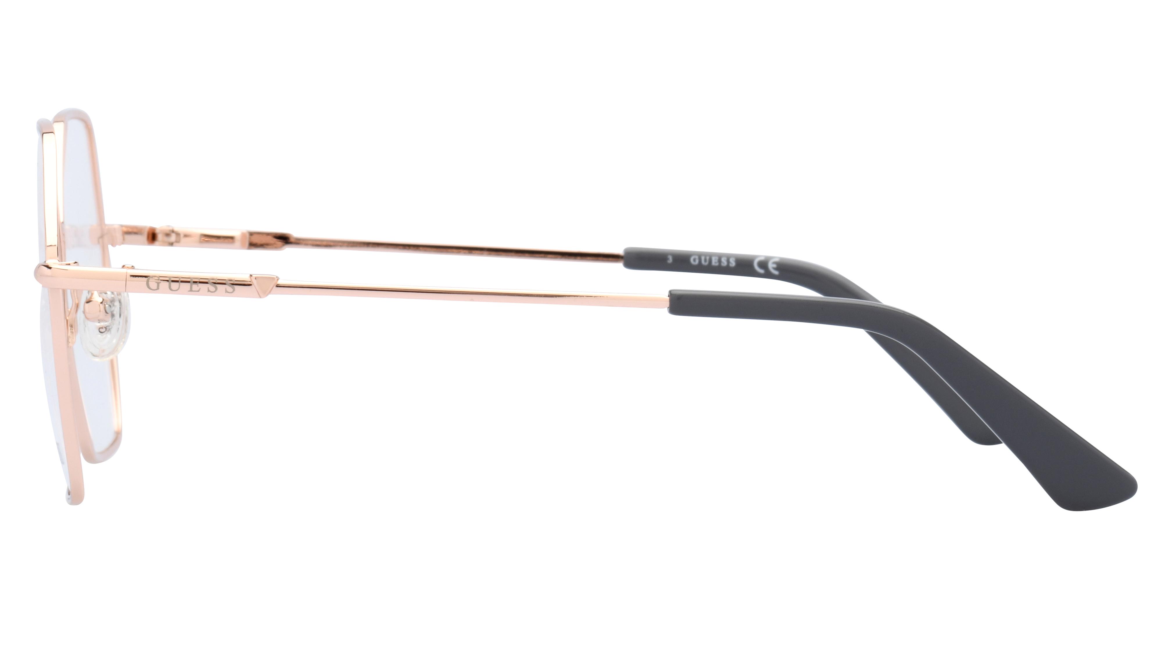 Monture Optique Guess Gu2934V 028 Or Rose Carre Lynx Optique