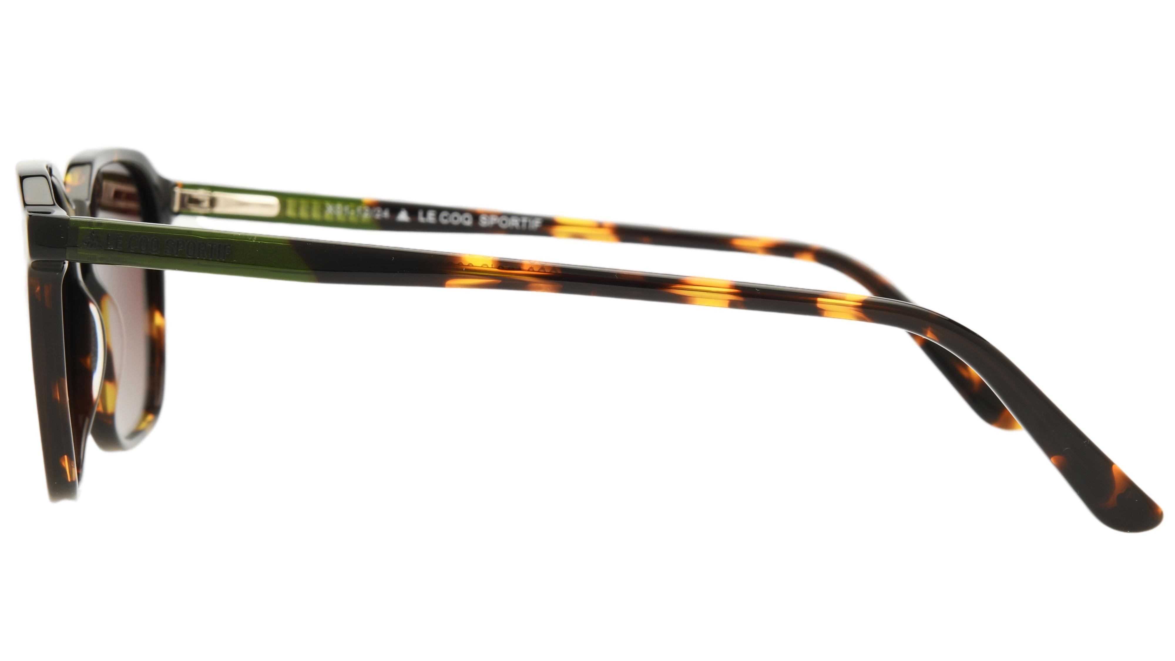Lunettes de soleil Le Coq Sportif Homme Ecaille Rectangle Lcs2406/S Gauche