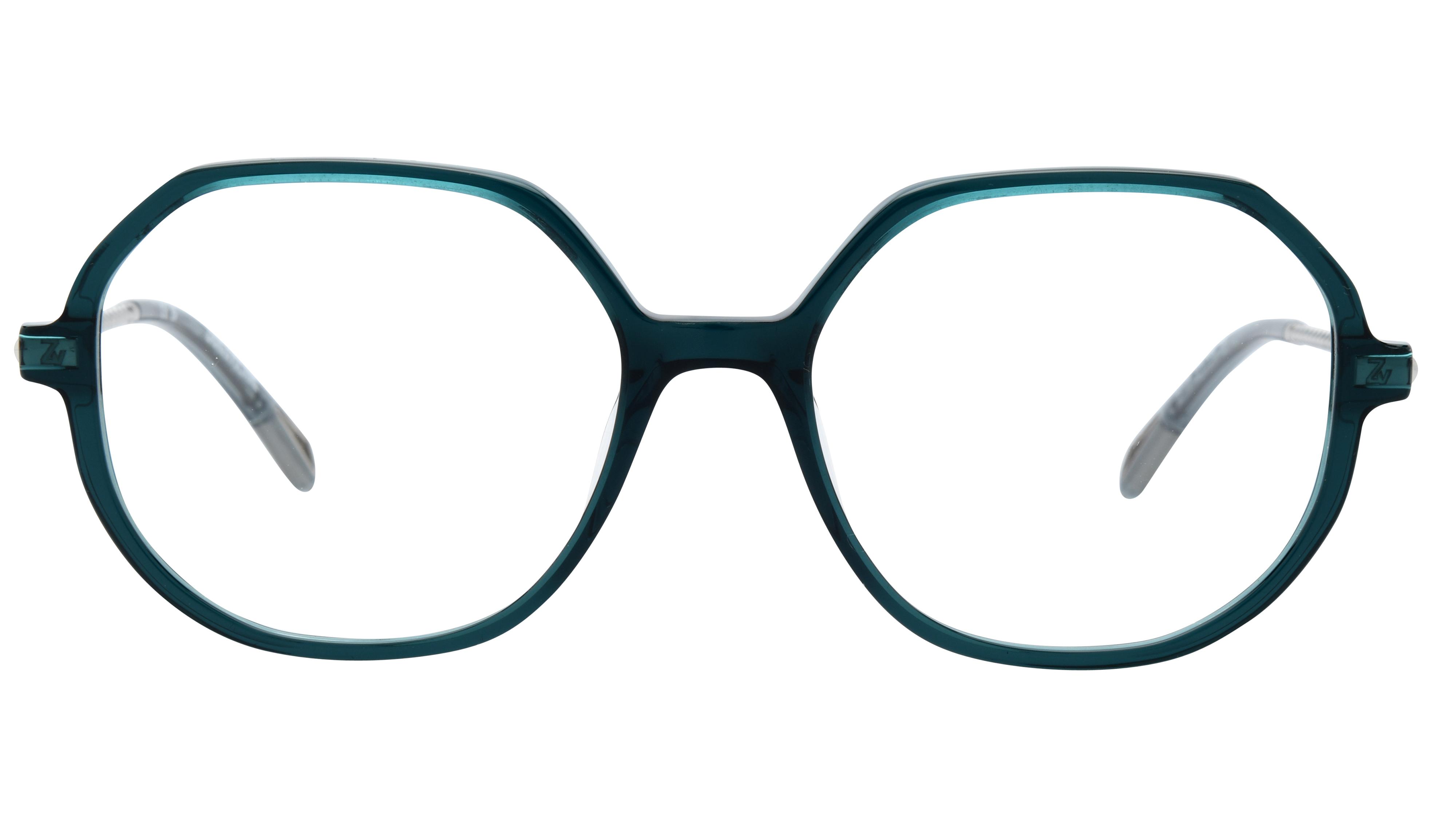 Lunettes de vue Zadig & Voltaire Femme Vert Ovale Vzv382 Face