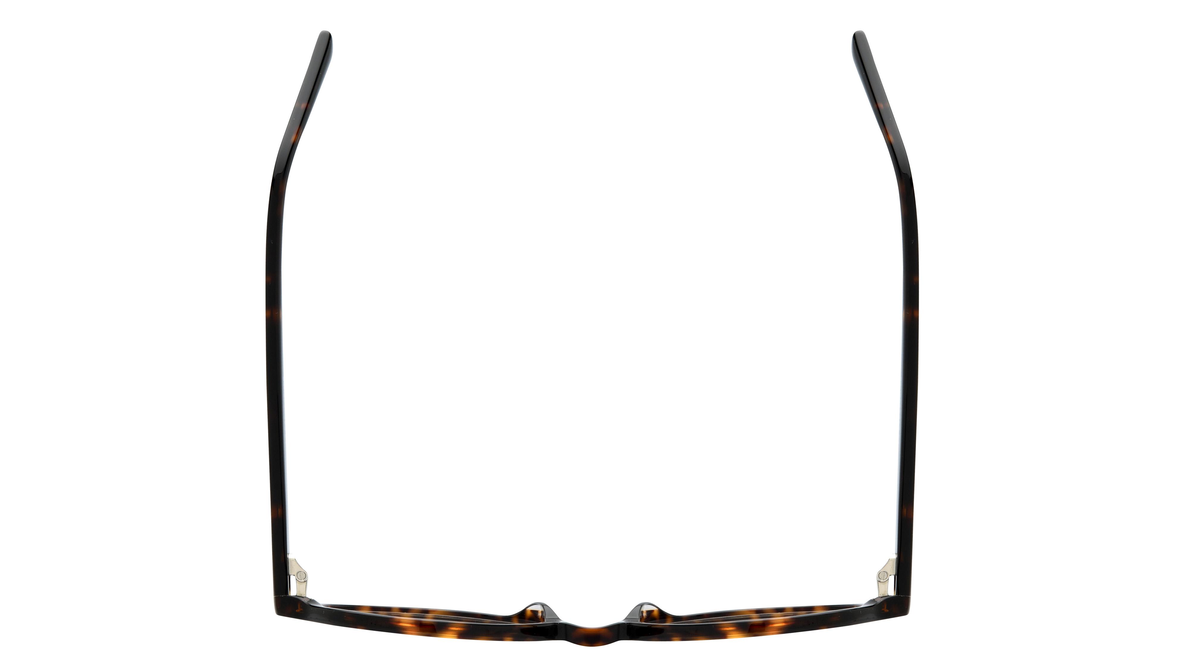 Lunettes de vue La Paresseuse Femme Ecaille Ronde Par2603 Dessus