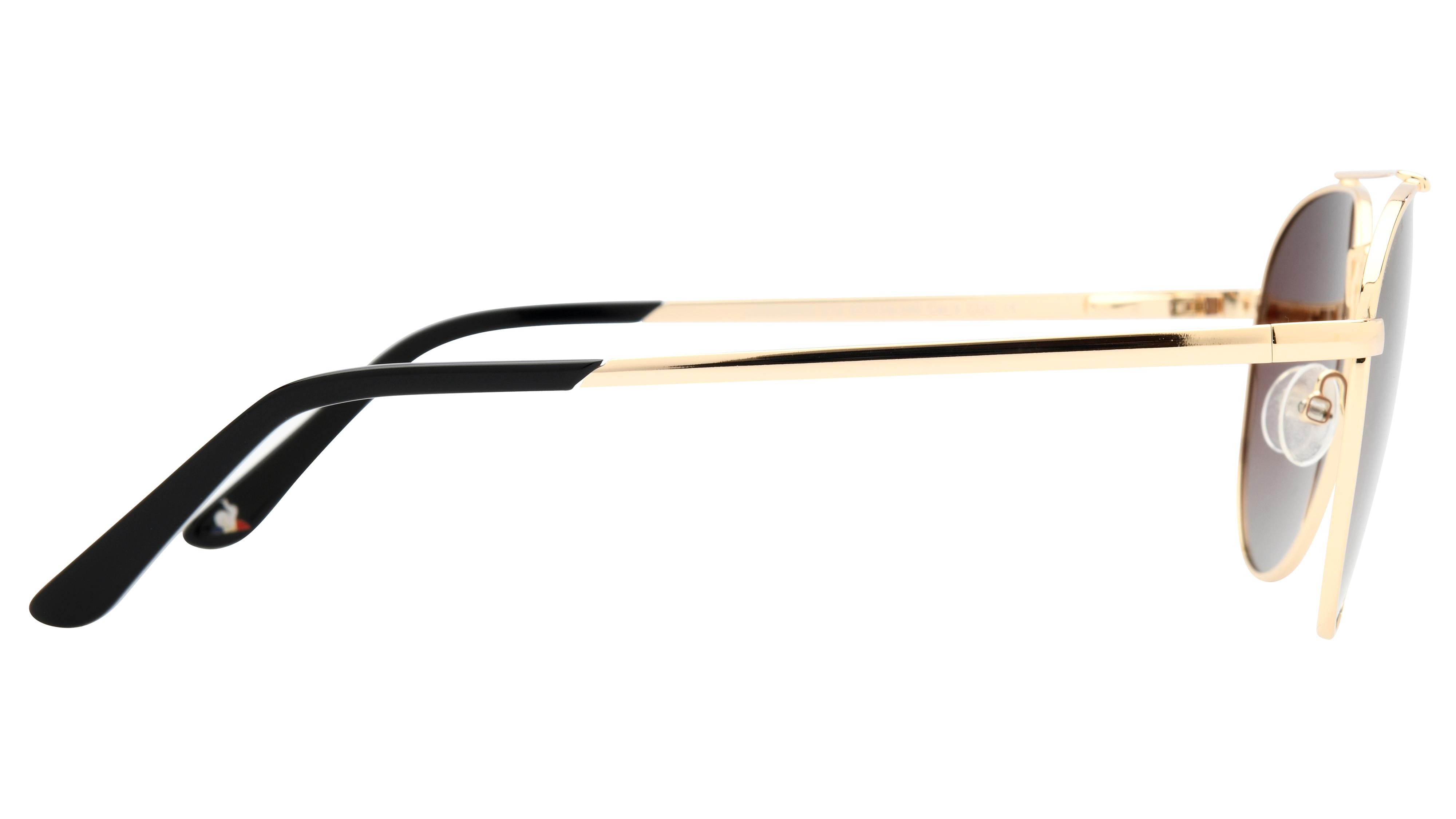 Lunettes de soleil Le Coq Sportif Homme Or Aviateur Lcs2206/S Droite