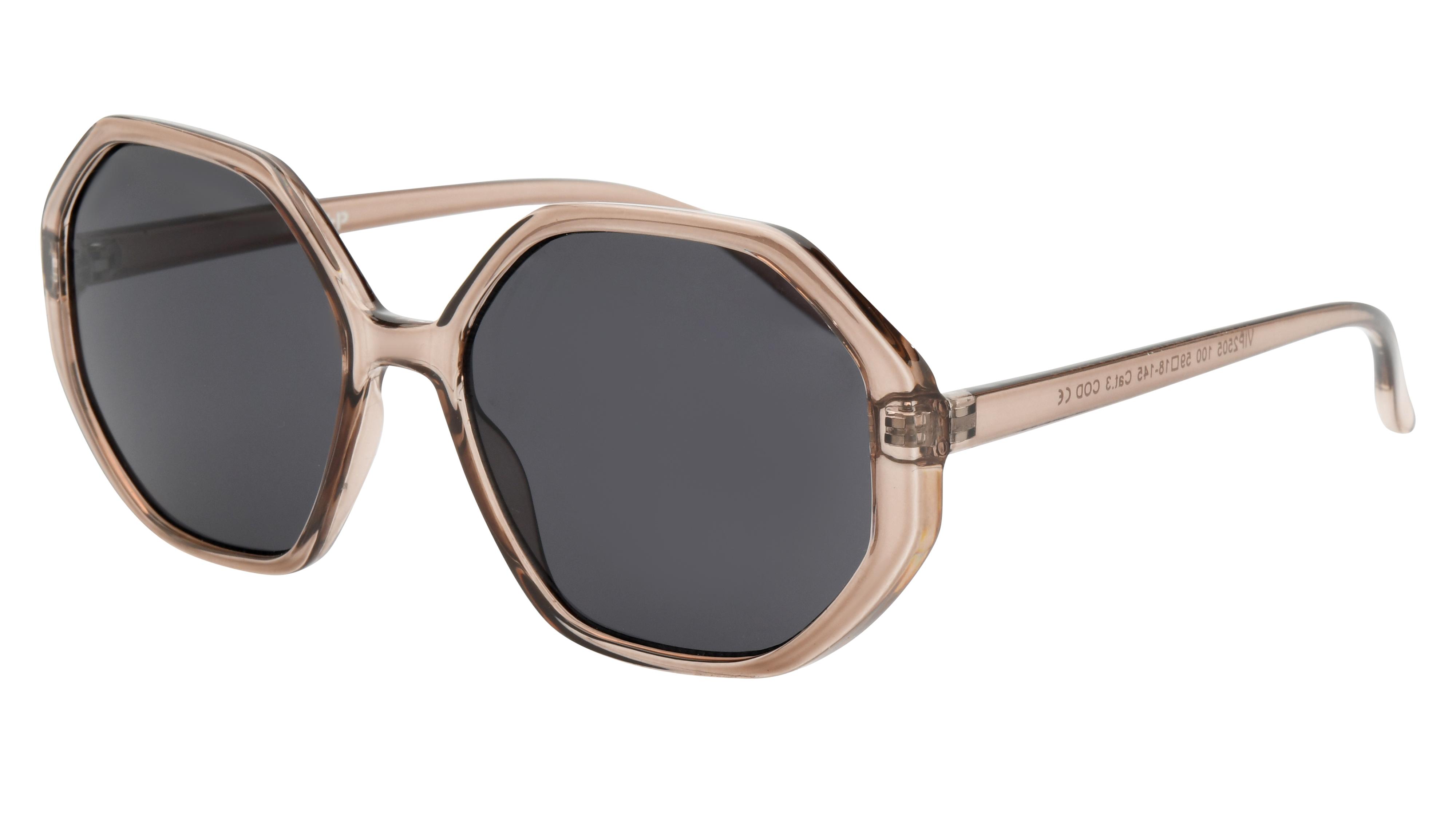 Lunettes de soleil VIP Femme Gris Carré Vip2505 Trois-Quart