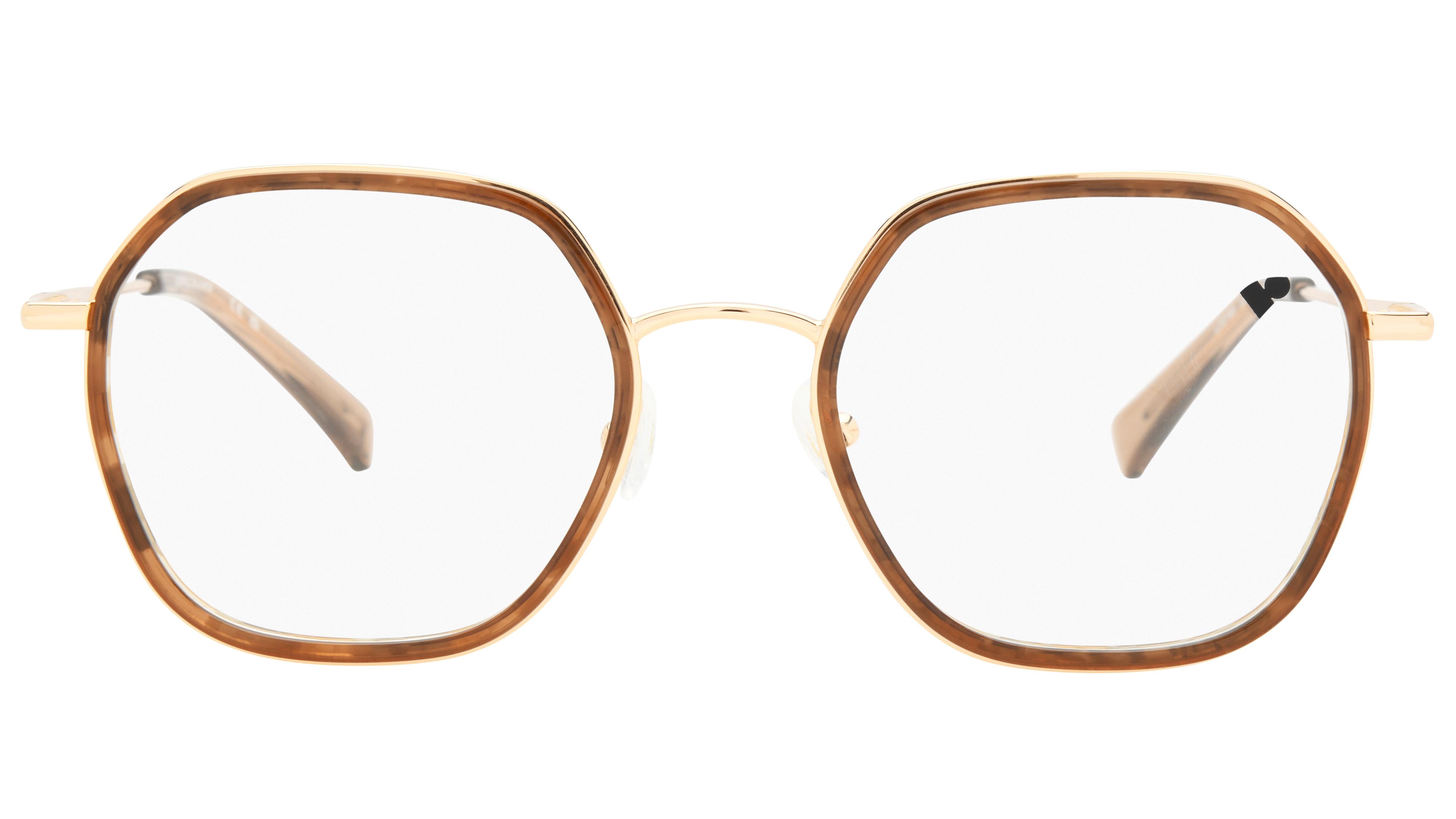 Lunettes de vue Longchamp Femme Marron Carré LO2183 Face