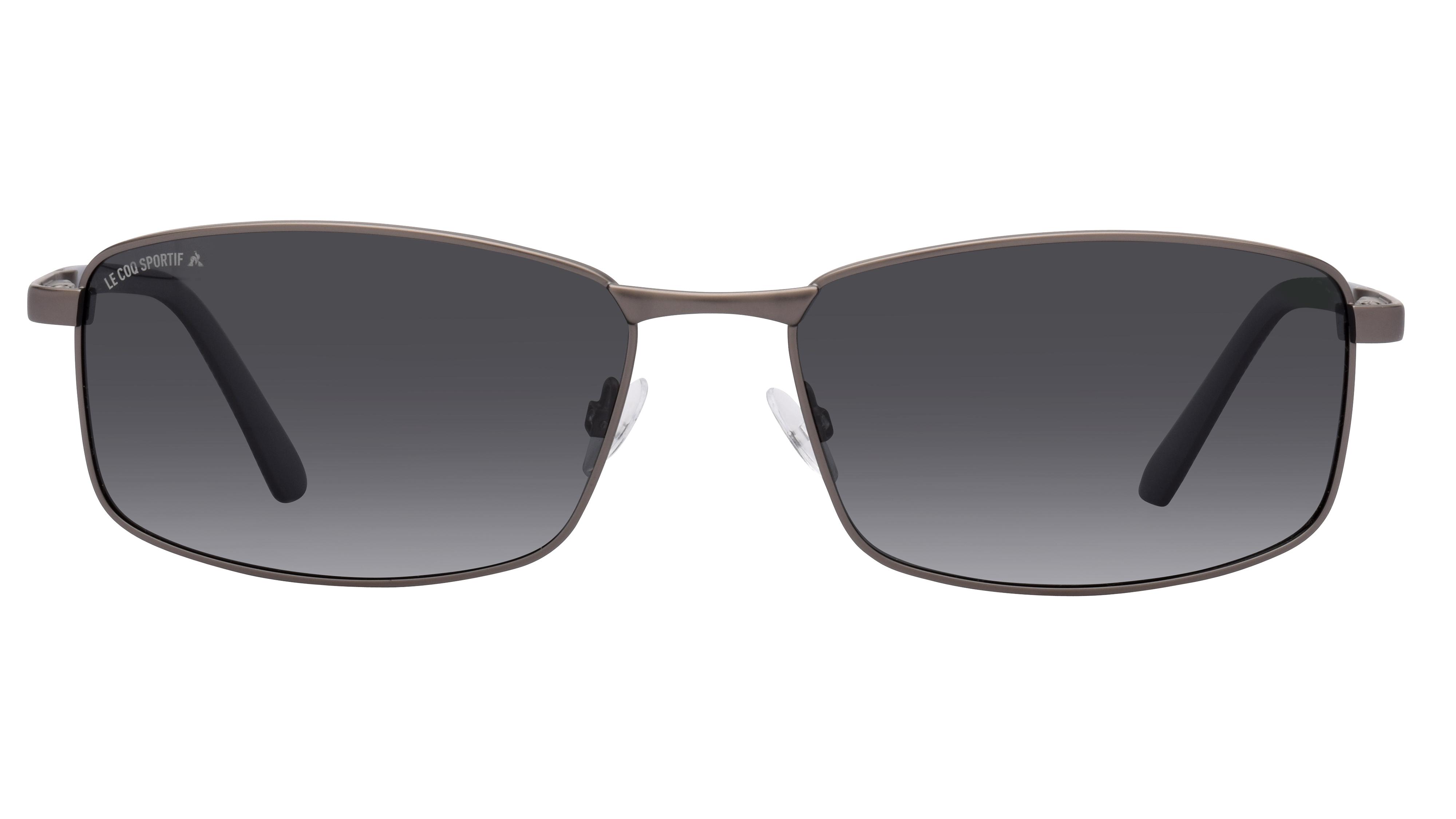 Lunettes de soleil Le Coq Sportif Homme Gris Rectangle Lcs2211/S Face