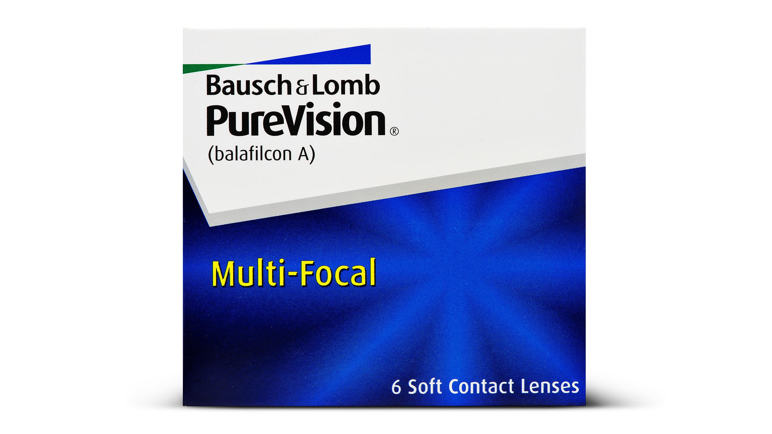 Lentilles de contact PureVision Multifocale Low Boîte de 6