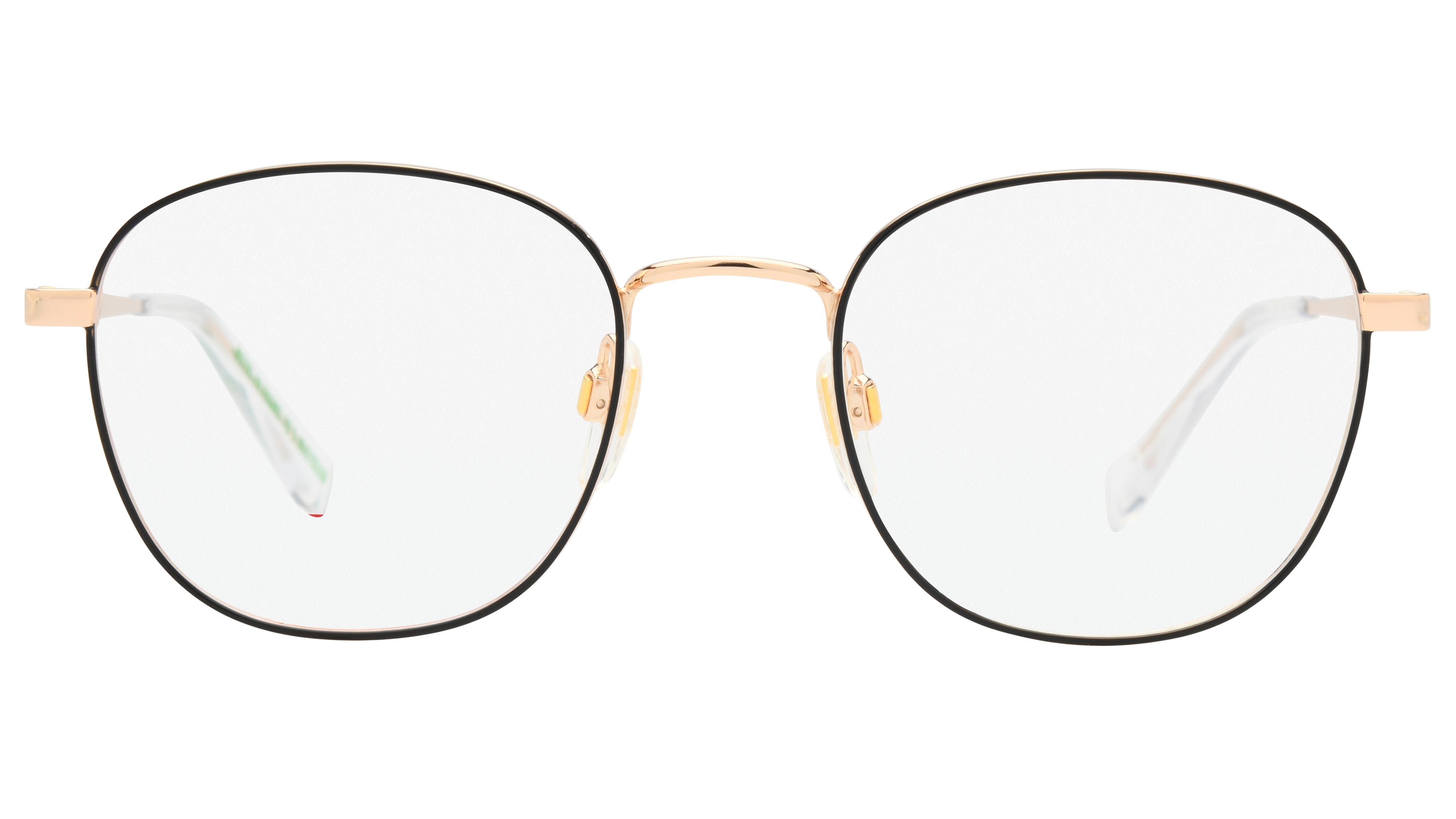 Lunettes de vue Levi's Mixte Or Carré Lv1091 Face