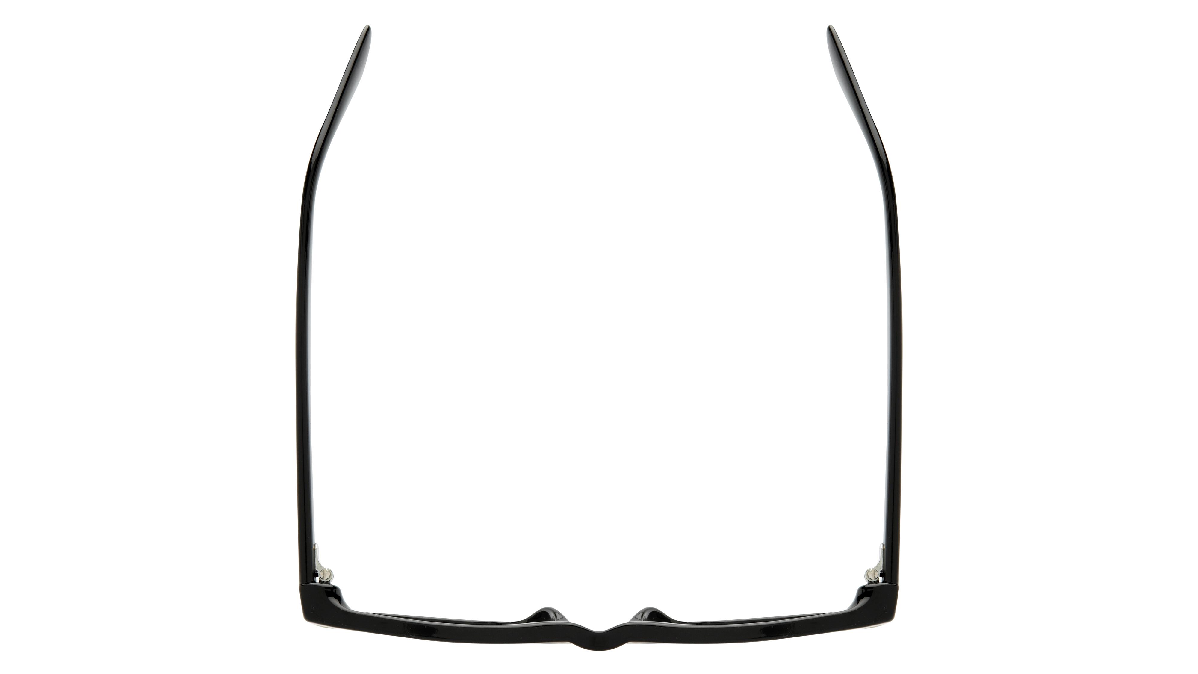 Lunettes de vue Alternance Mixte Noir Wayfarer Alt25104 Dessus