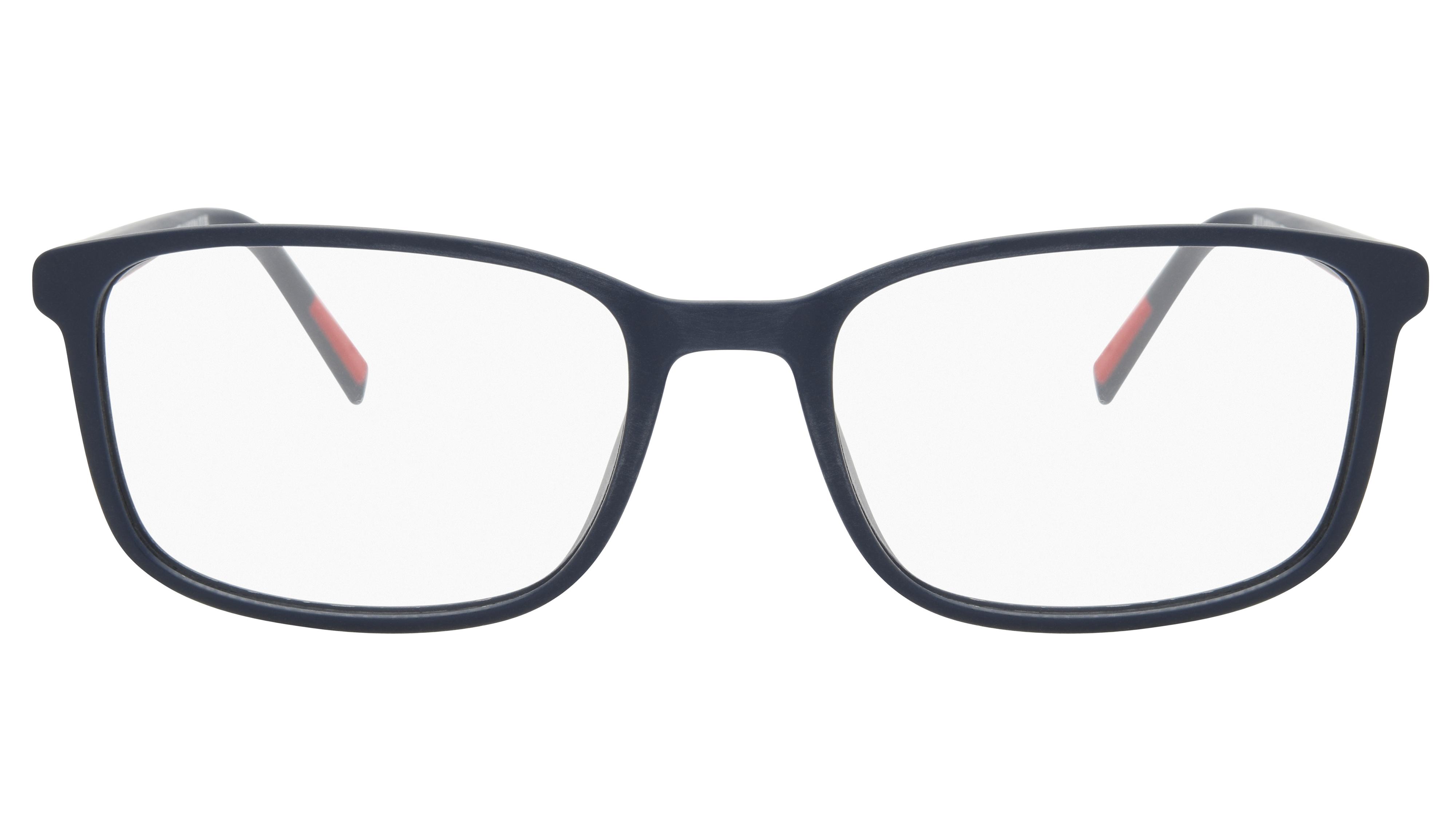 Lunettes de vue Tommy Hilfiger Homme Bleu Rectangle Th2327 Face