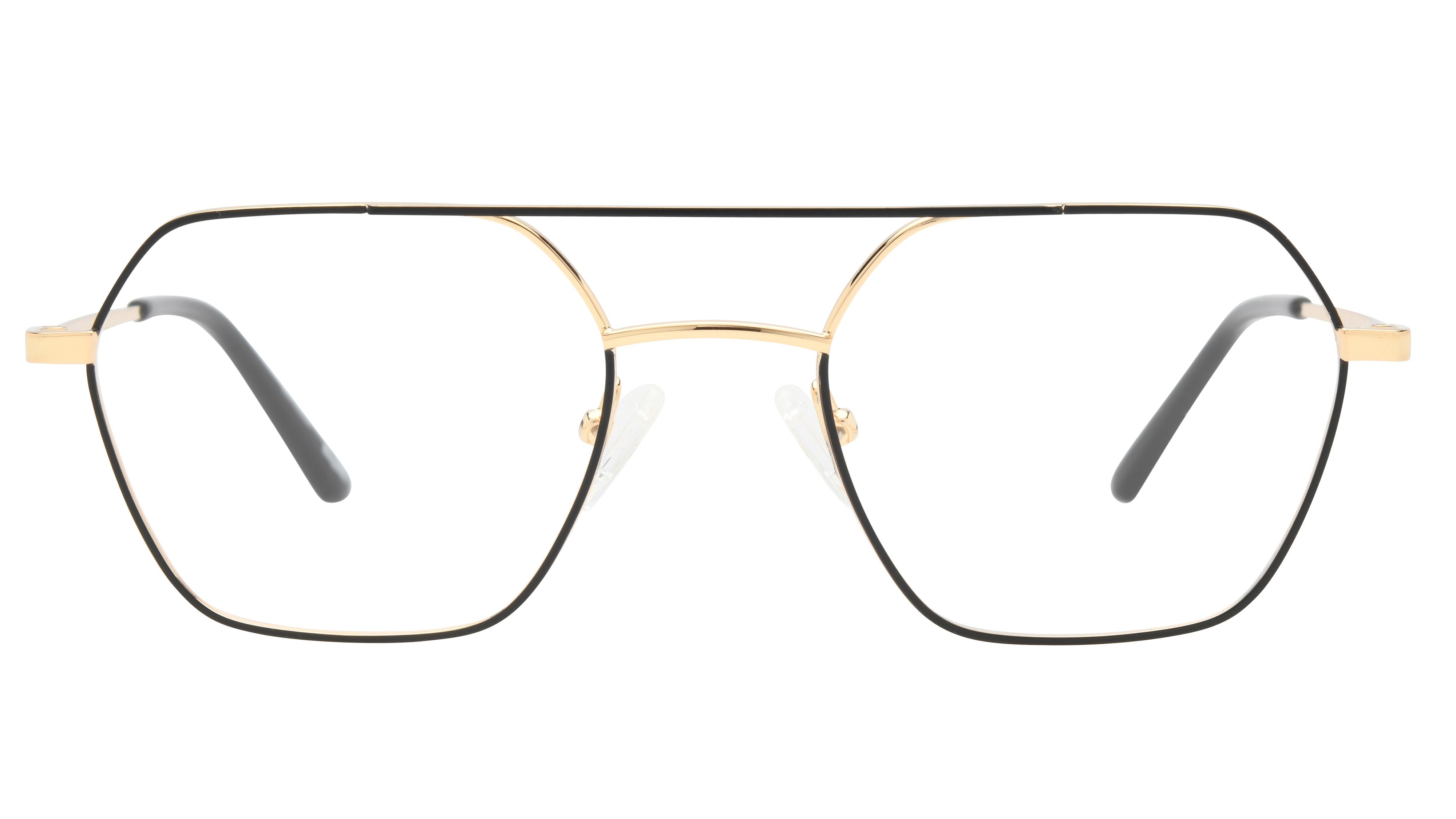 Lunettes de vue The Bicycle Homme Or Aviateur Bic2406 Face