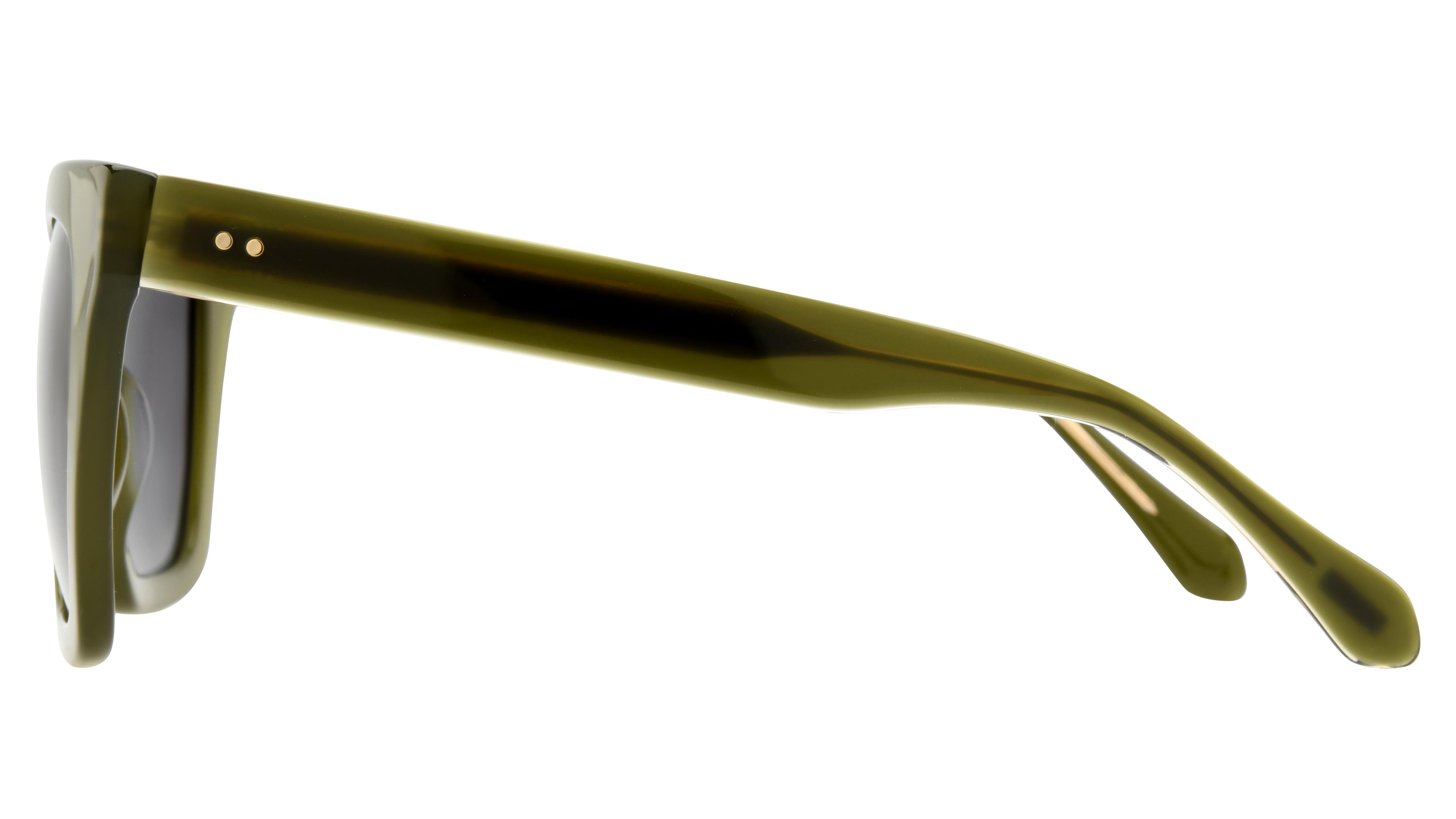 Lunettes de soleil Pol&Sun Femme Vert Carré Pos2505 Gauche