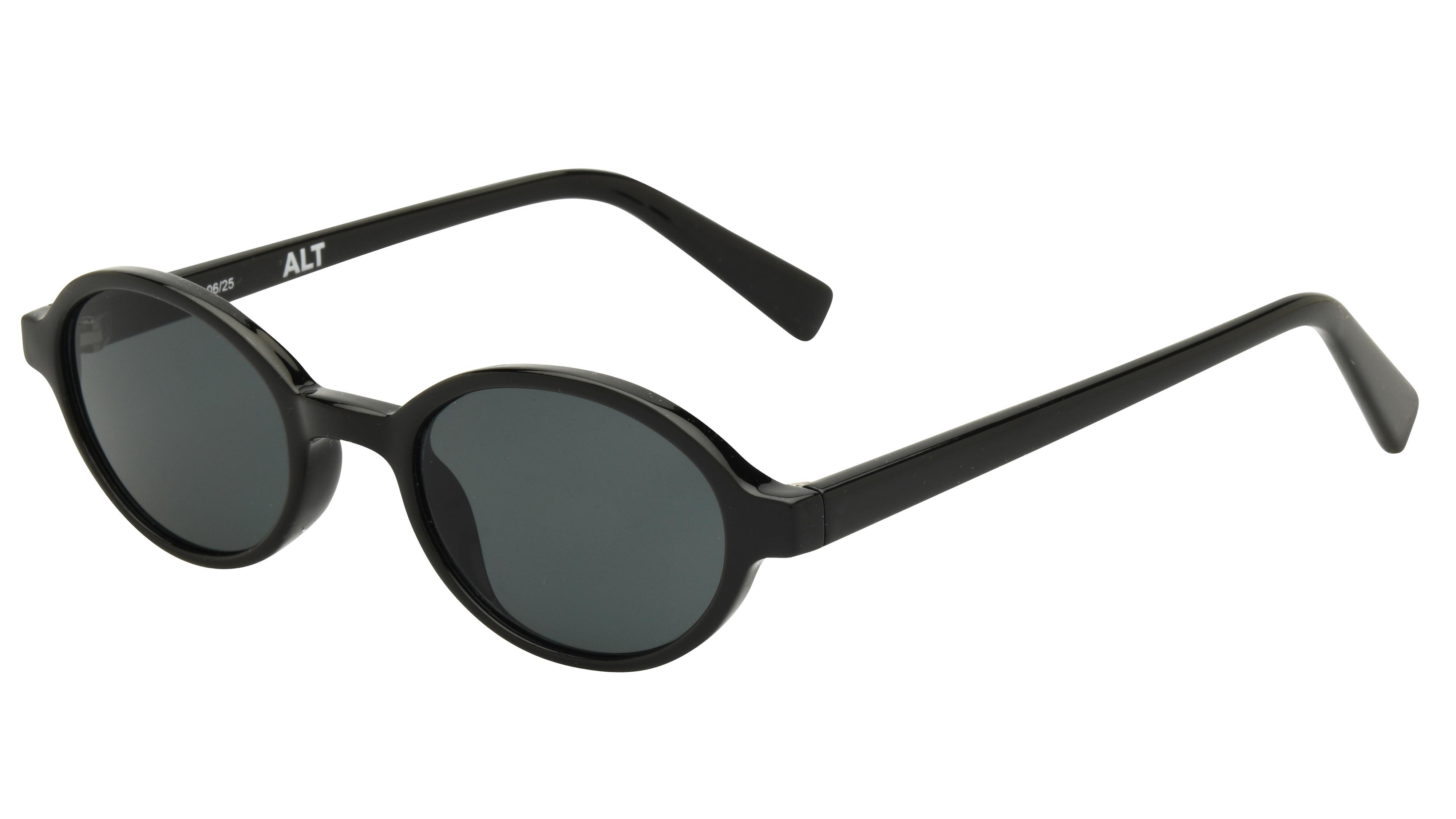 Lunettes de soleil Alternance Femme Noir Ovale Alt26206 Trois-Quart
