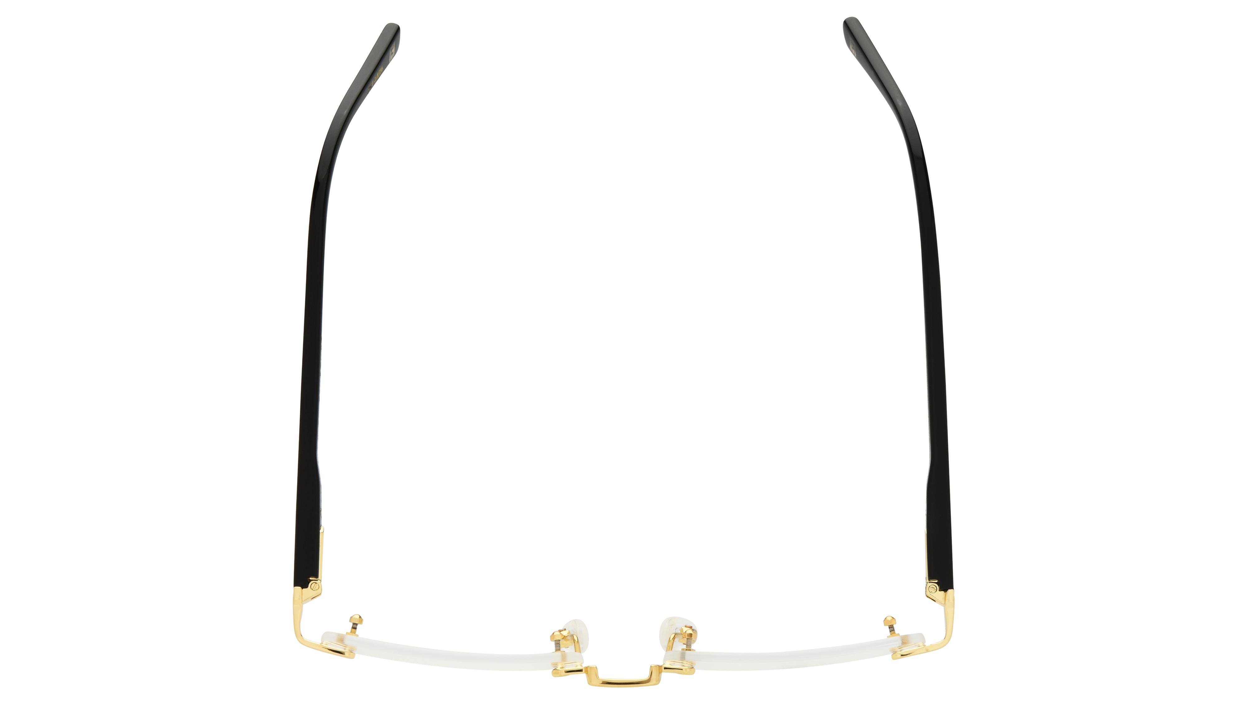 Lunettes de vue L'Atelier du Faubourg Homme Gris Rectangle adf2604 Dessus