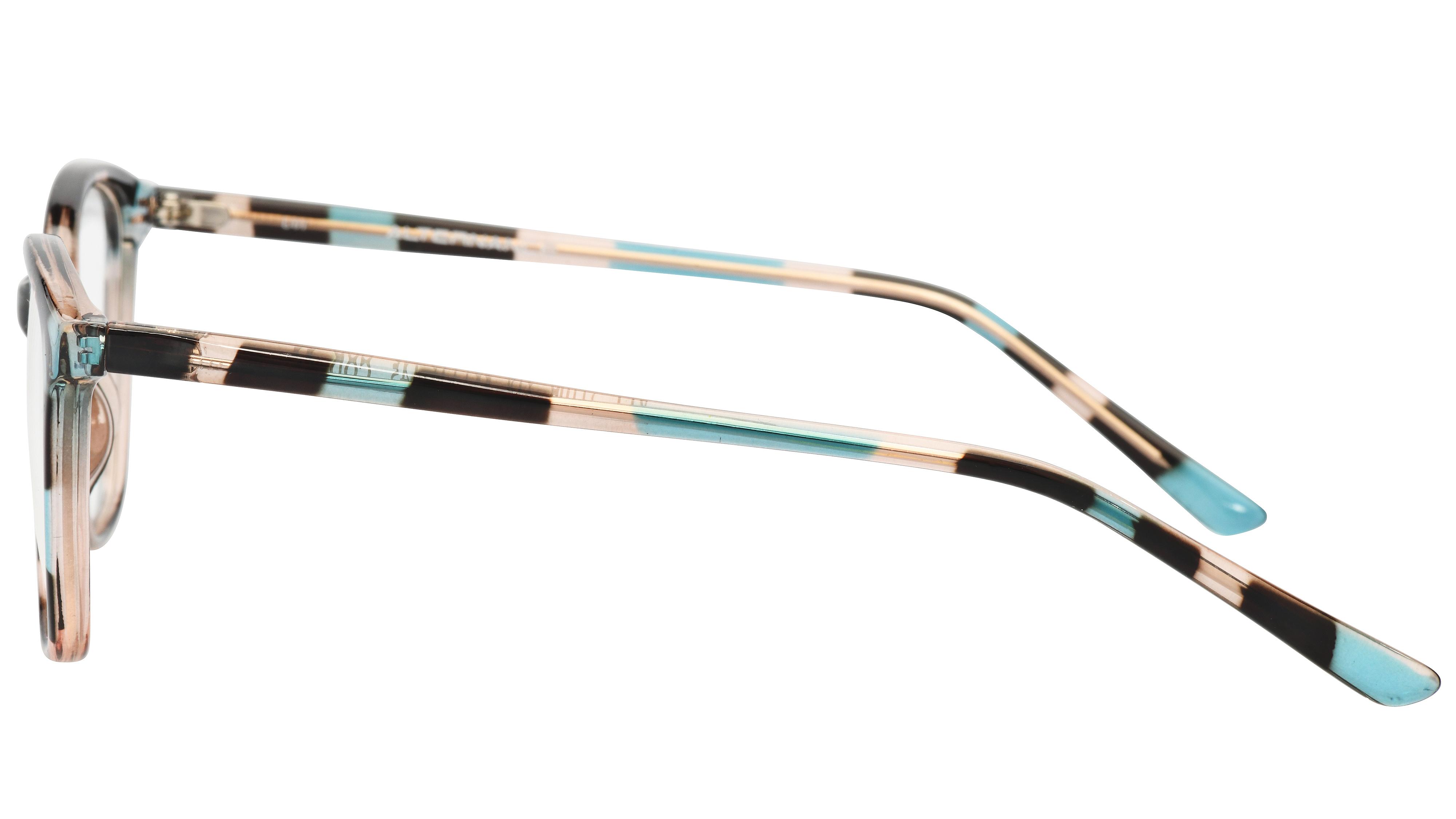 Lunettes de vue Alternance Femme Marron Rectangle Alt21106 Gauche