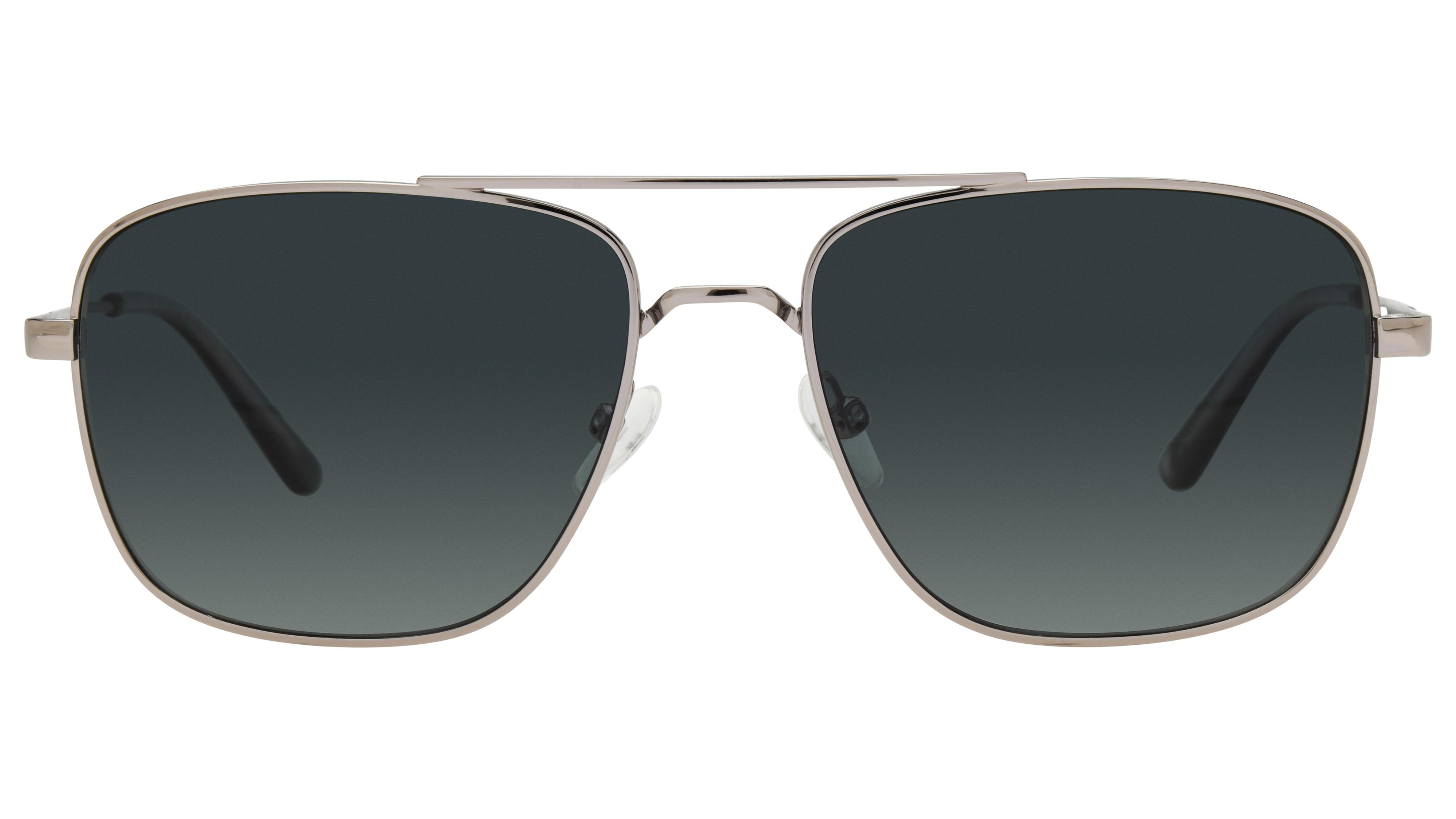 Lunettes de soleil Le Coq Sportif Homme Gris Aviateur Lcs2301/S Face