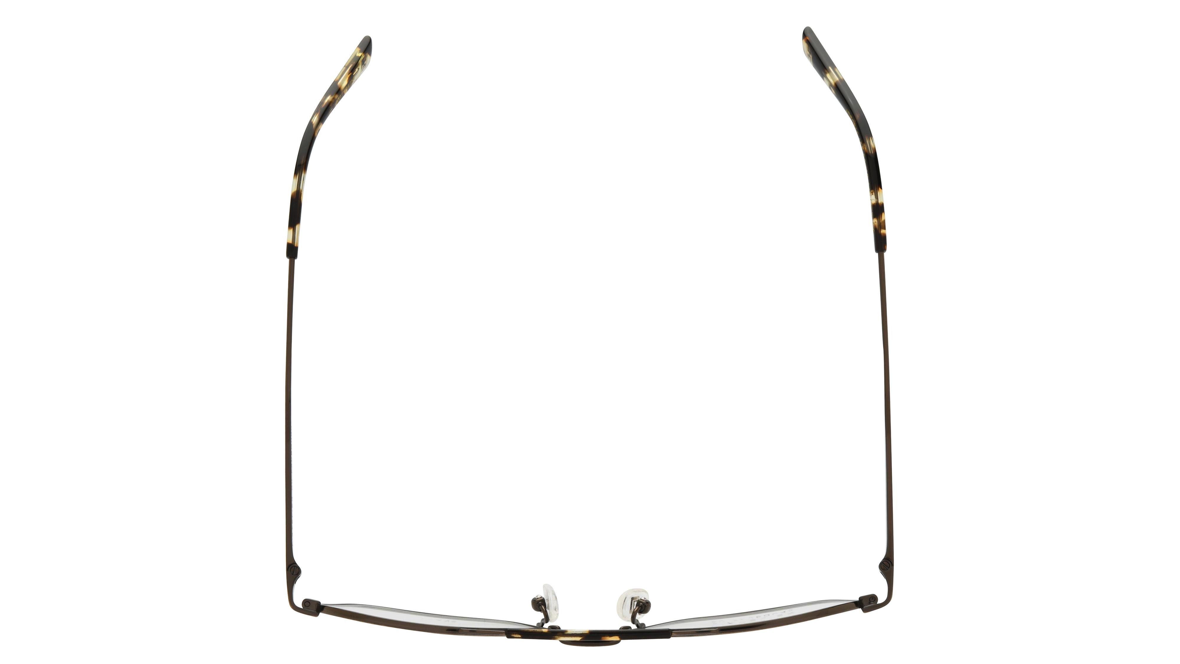 Lunettes de vue L'Atelier du Faubourg Homme Gris Rectangle adf2602 Dessus