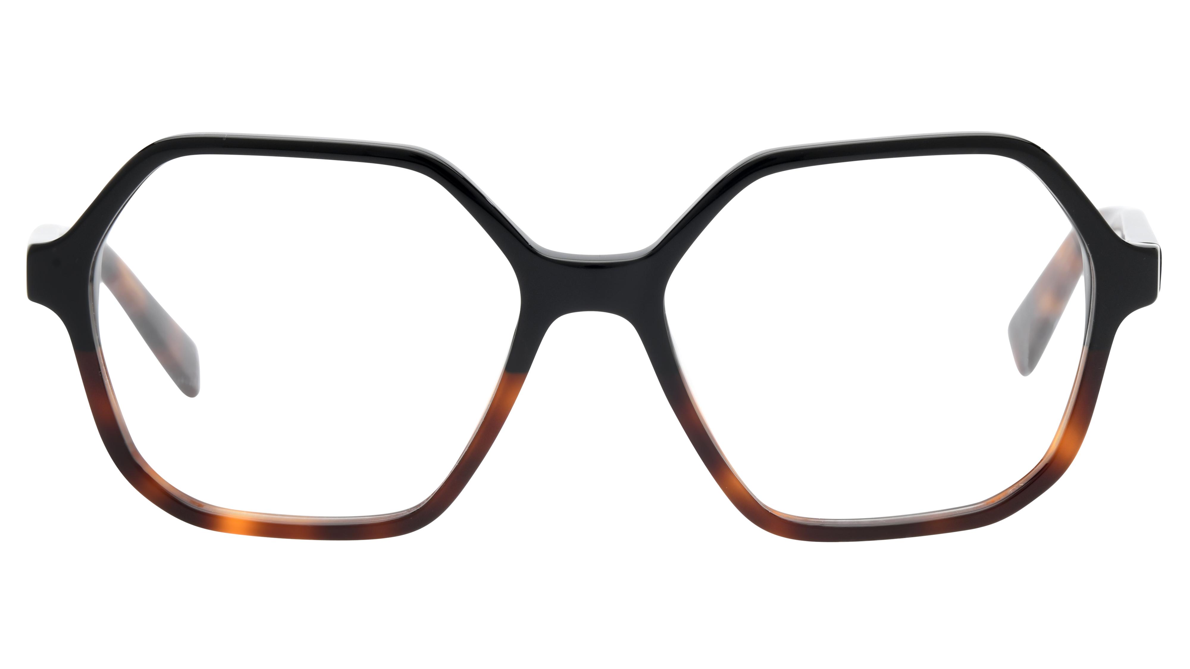 Lunettes de vue Longchamp Femme Noir Carré Lo2740 Face
