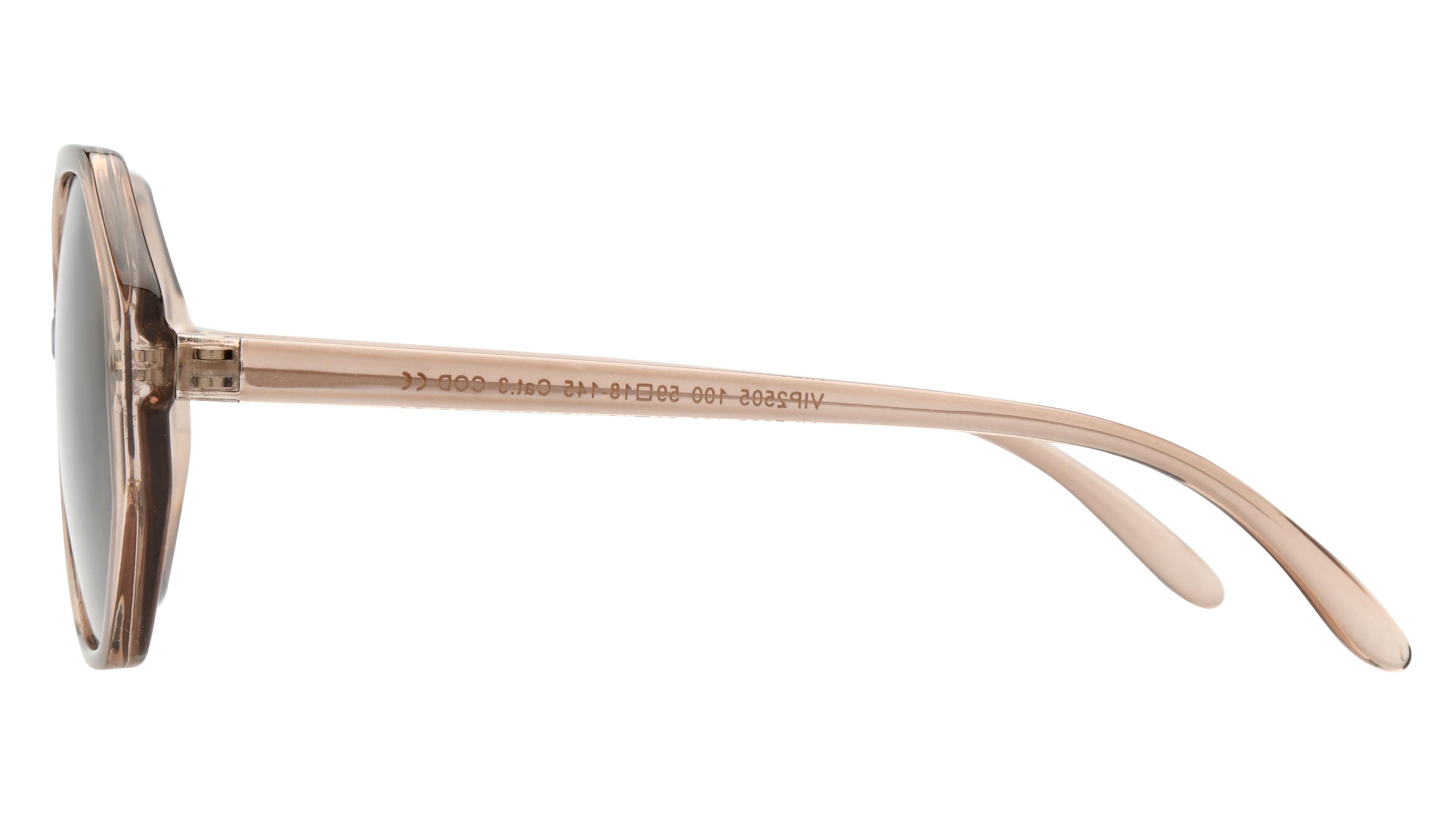 Lunettes de soleil VIP Femme Gris Carré Vip2505 Gauche