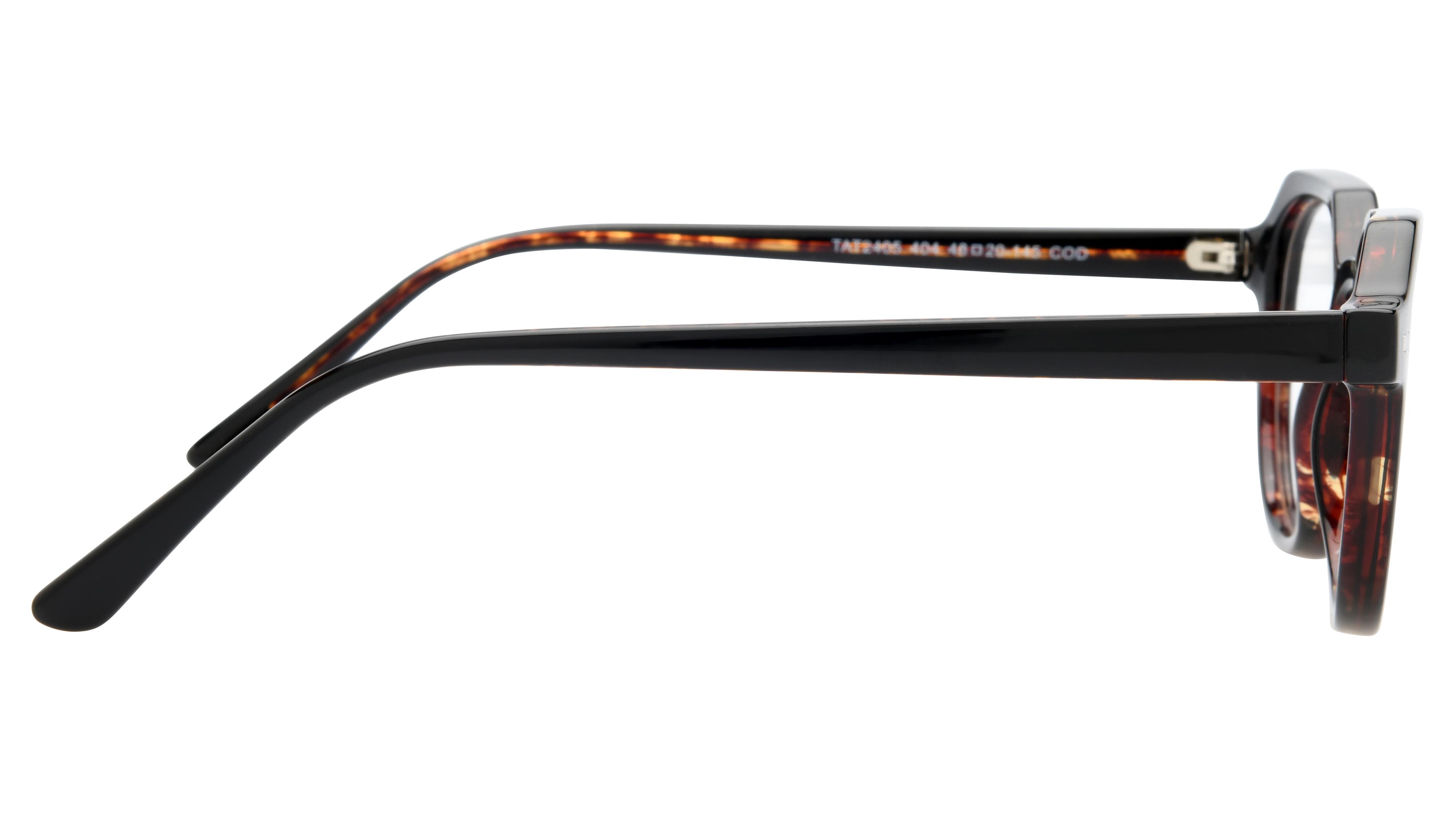 Lunettes de vue têtes à TETES Homme Noir Pantos Tat2405 Droite