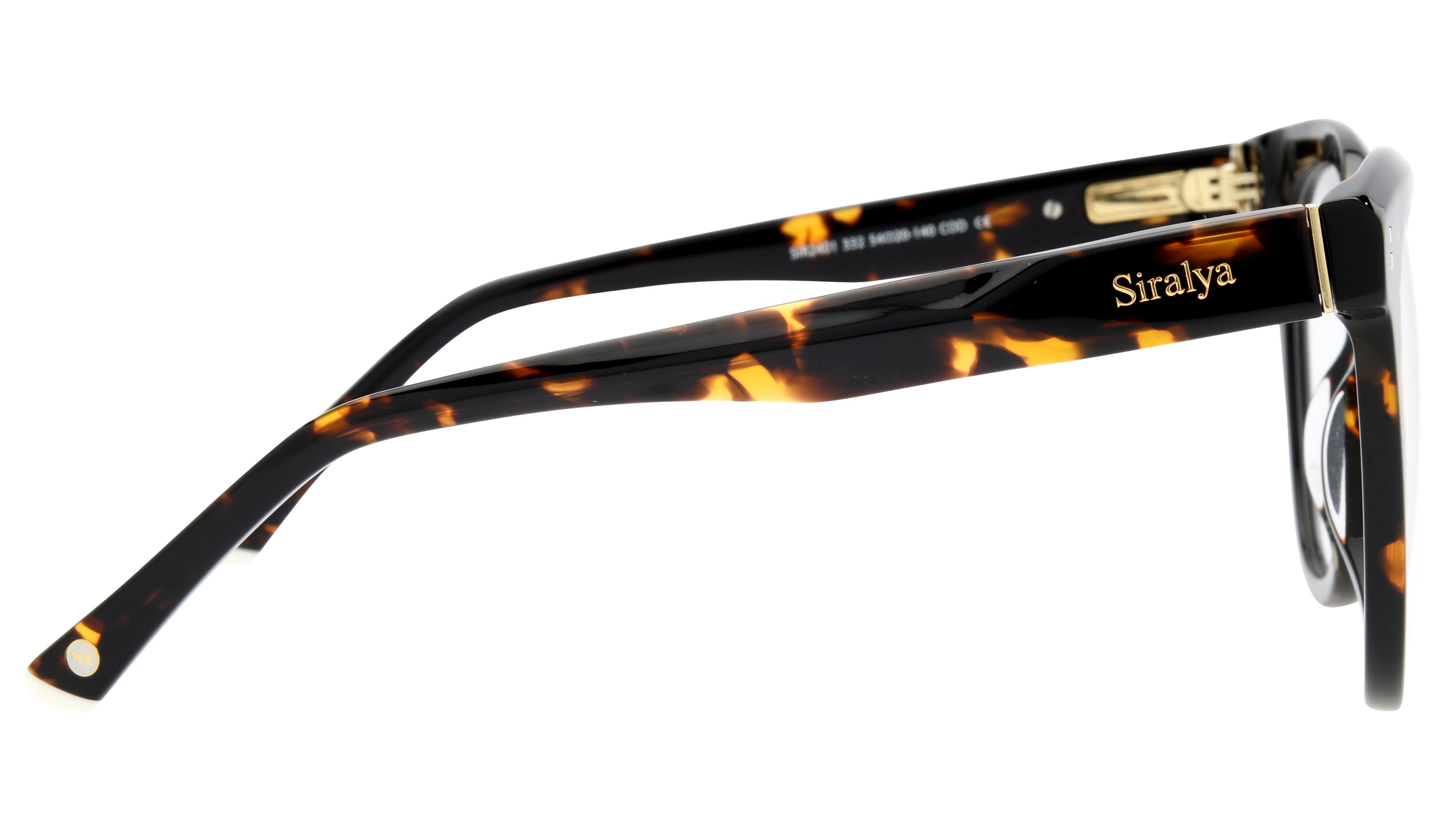 Lunettes de vue Siralya Femme Ecaille Papillon Sir2401 Droite