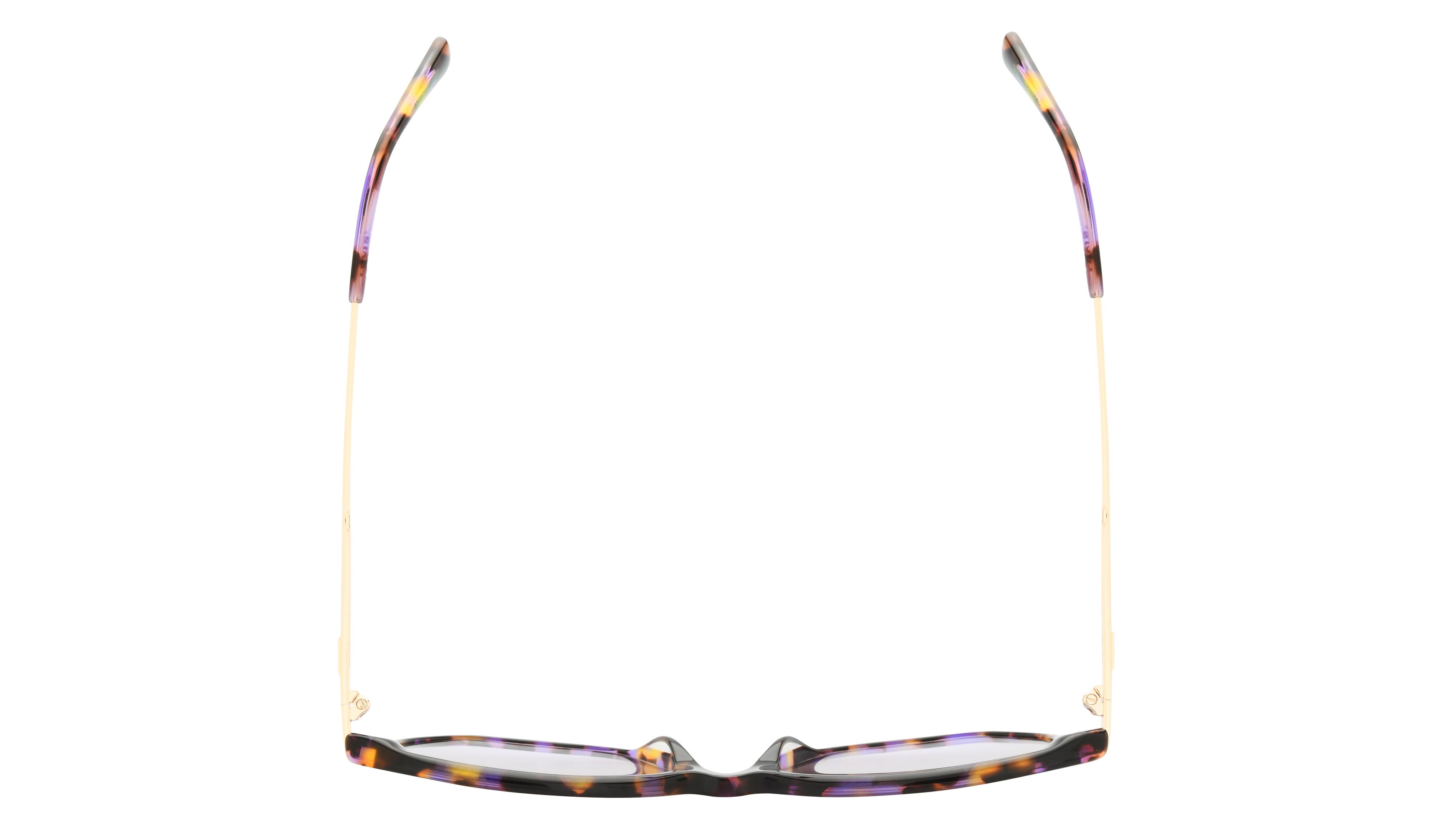 Lunettes de soleil Levi's Femme Violet Carré Lv5094/S Dessus