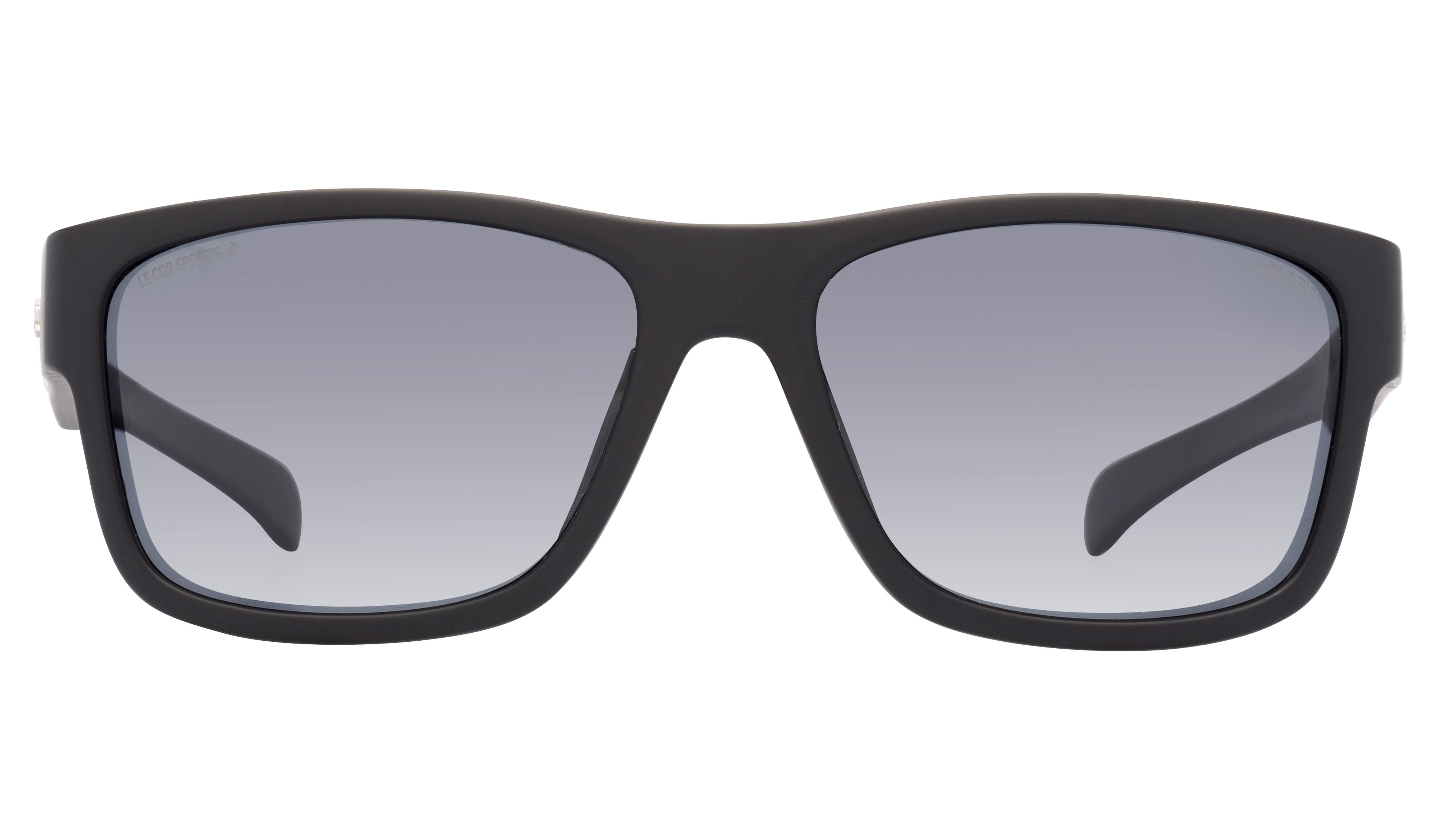 Lunettes de soleil Le Coq Sportif Homme Noir Rectangle Lcs2208/S Face