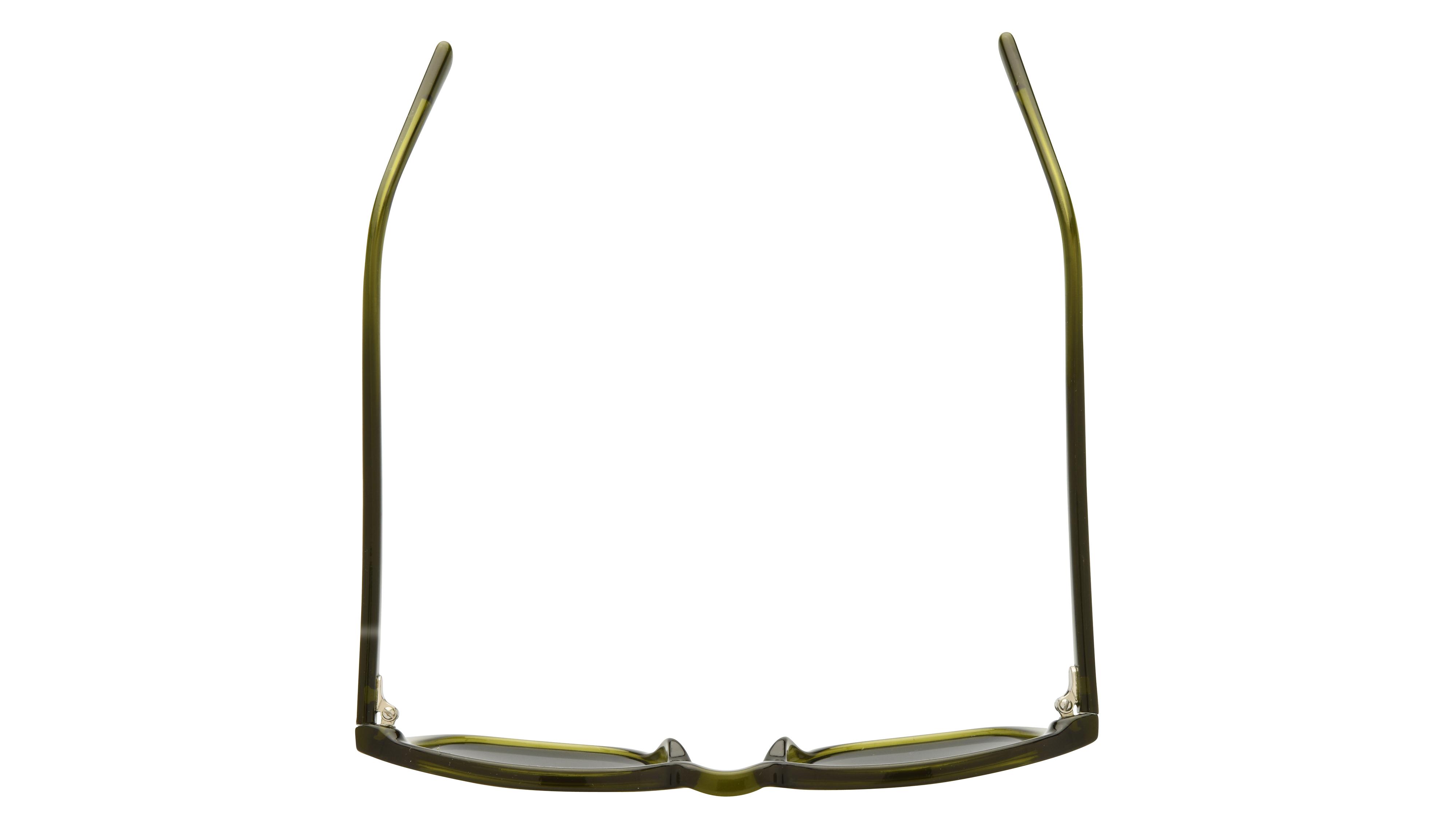 Lunettes de soleil Alternance Mixte Transparent Rectangle Alt26202 Dessus