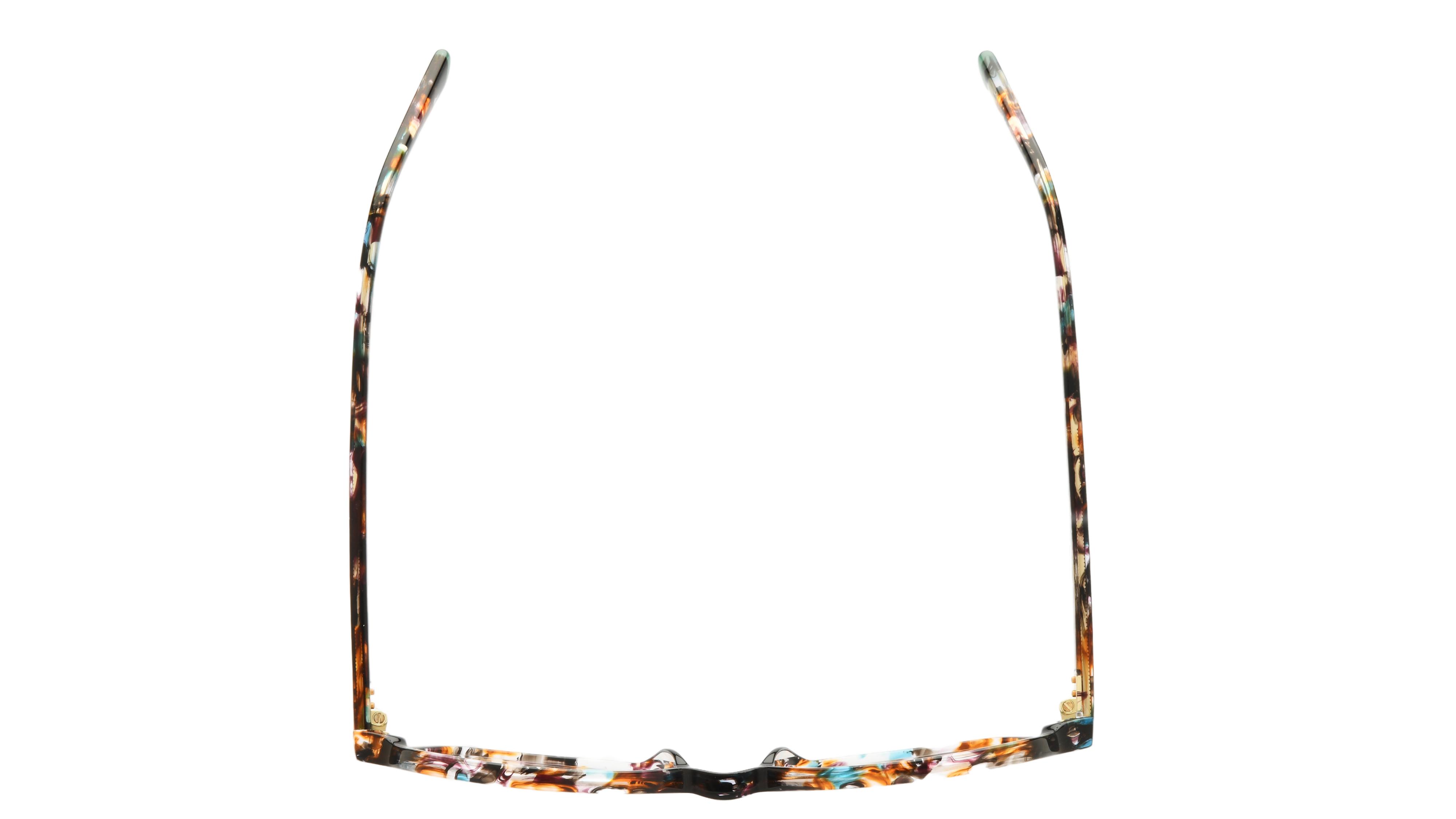 Lunettes de vue Siralya Femme Ecaille Papillonnante Sir2501 Dessus