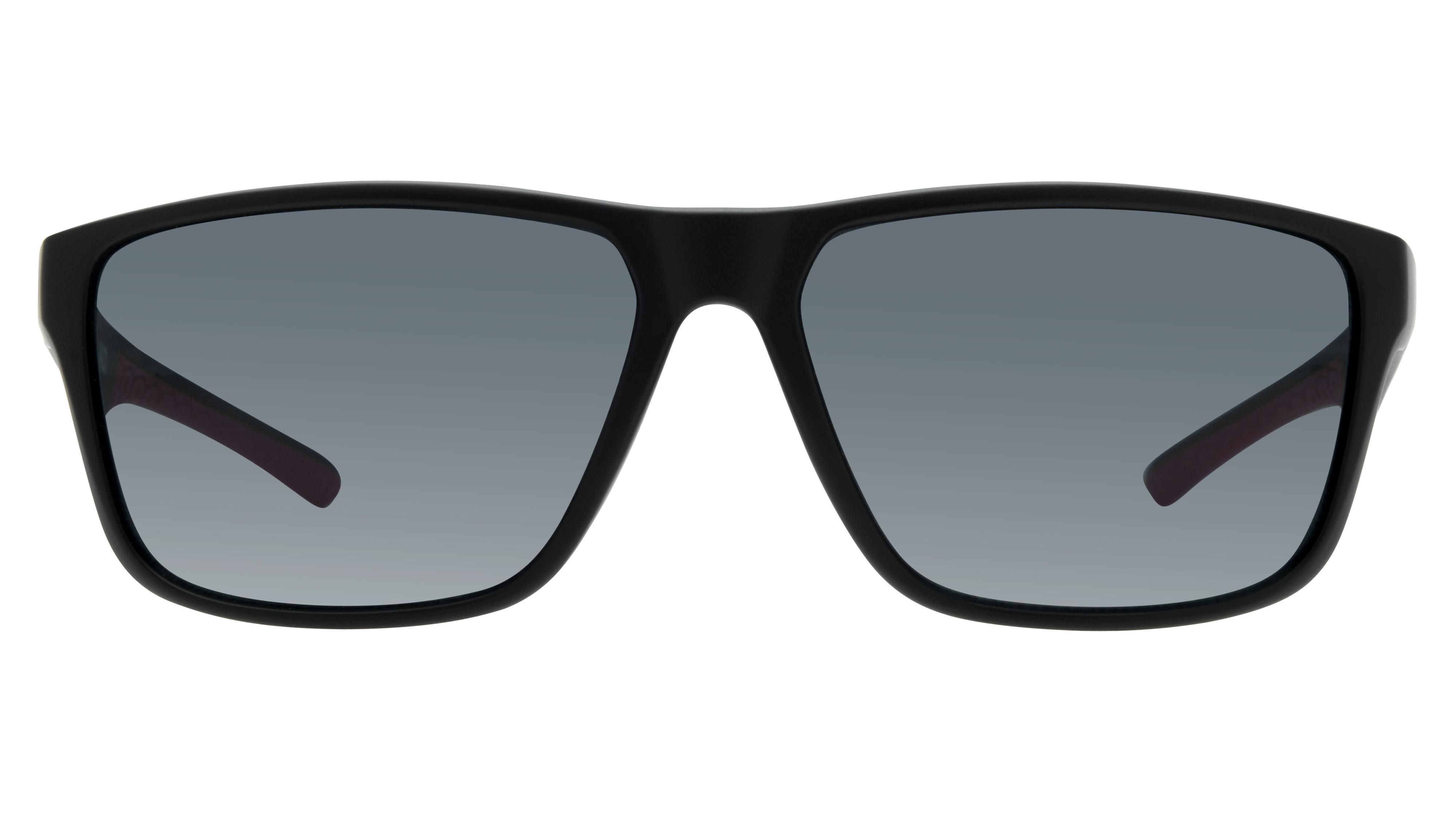Lunettes de soleil Alternance Homme Noir Rectangle Alt24216 Face