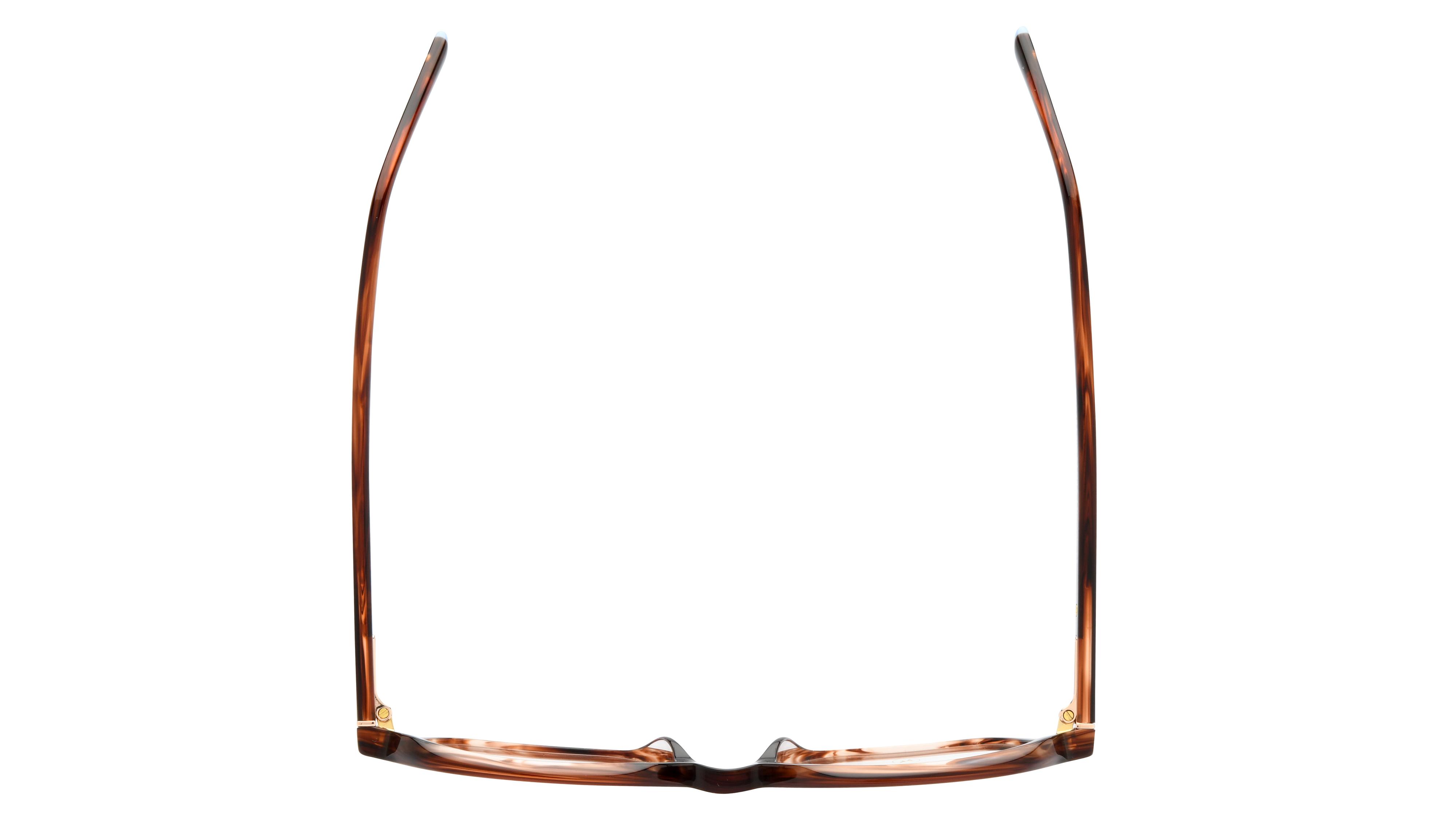 Lunettes de vue Siralya Femme Ecaille Rectangle Sir2404 Dessus