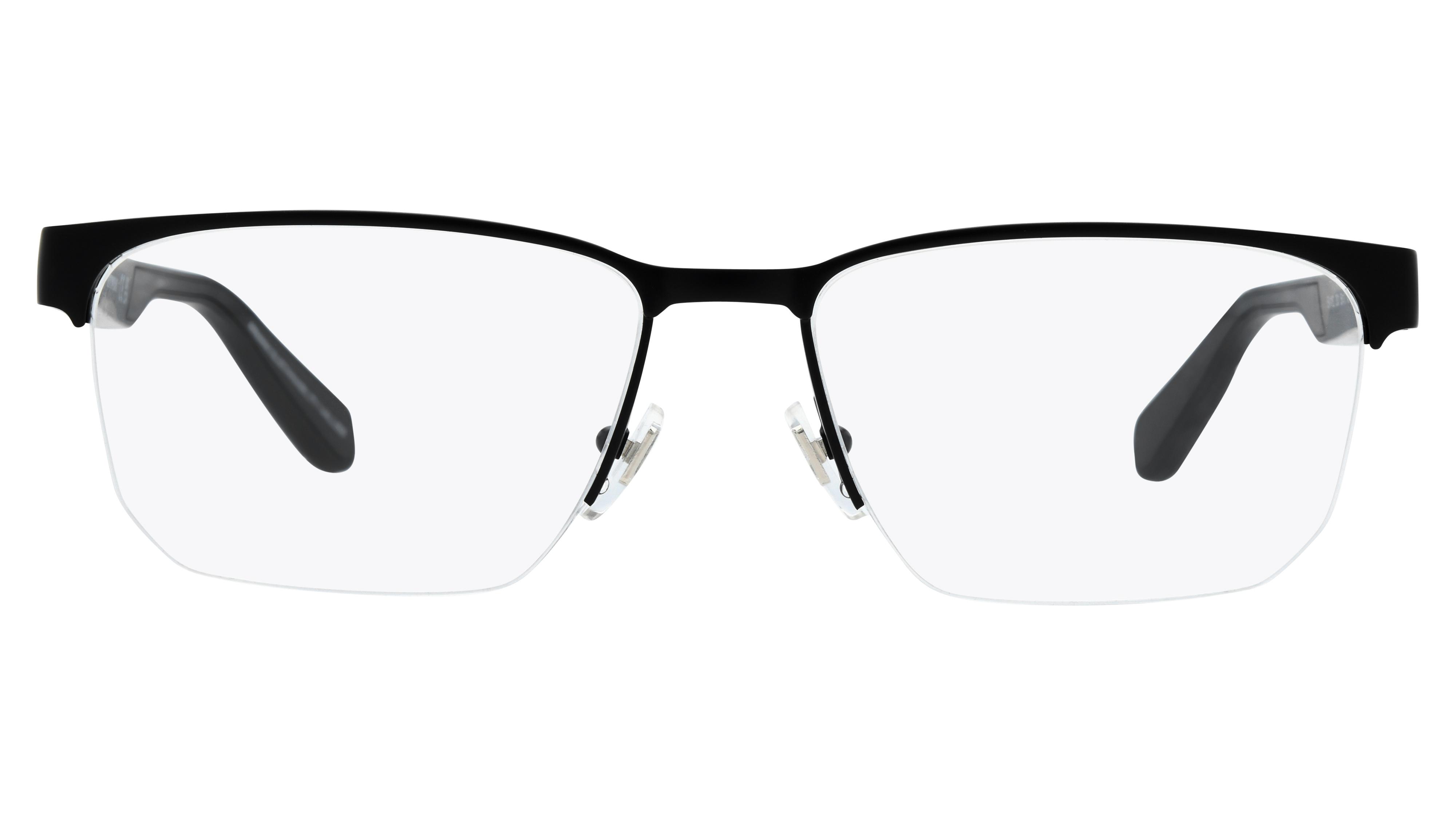 Lunettes de vue Emporio Armani Homme Noir Rectangle EA1162 Face