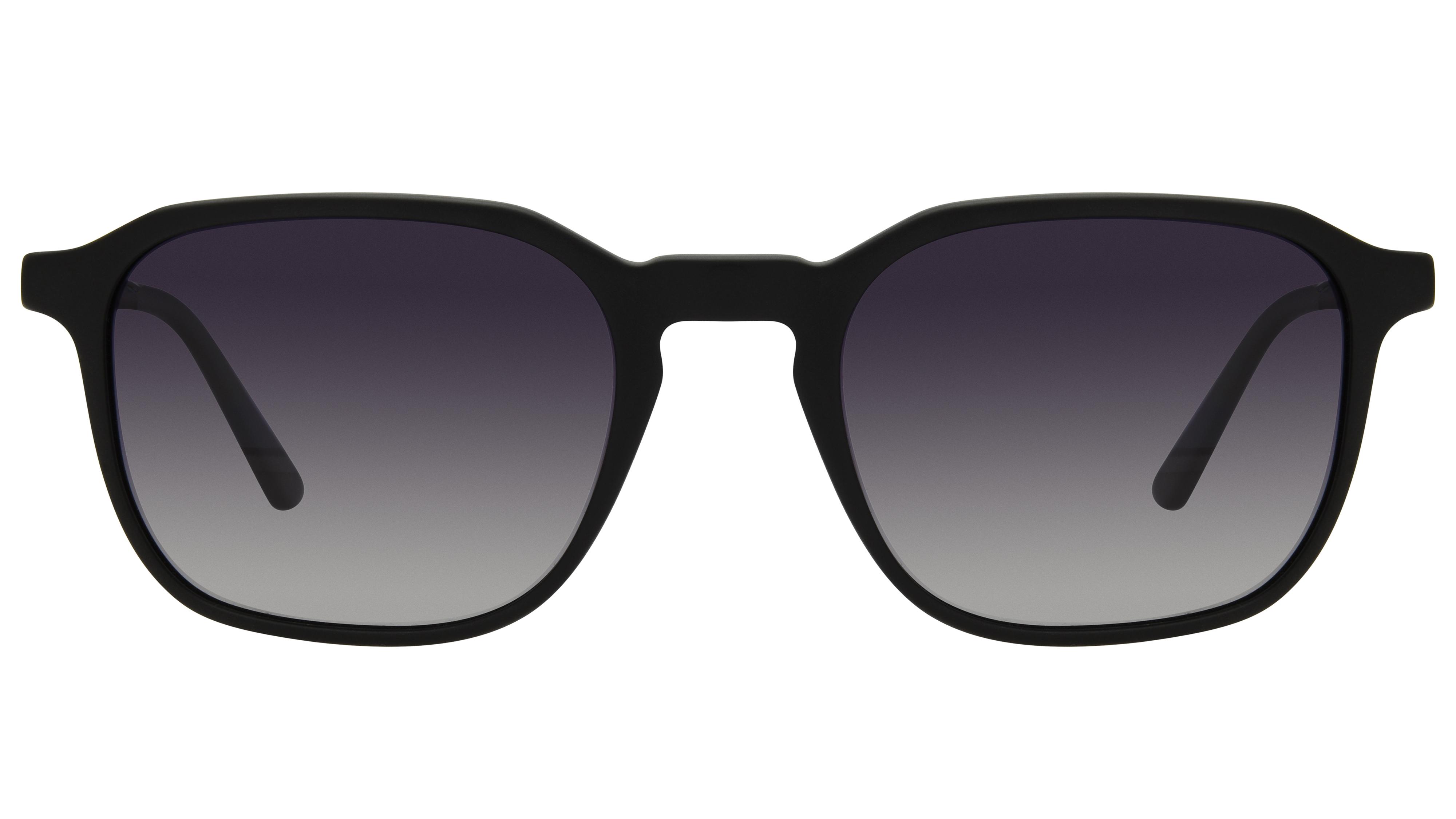 Lunettes de soleil Le Coq Sportif Homme Noir Rectangle Lcs2406/S Face