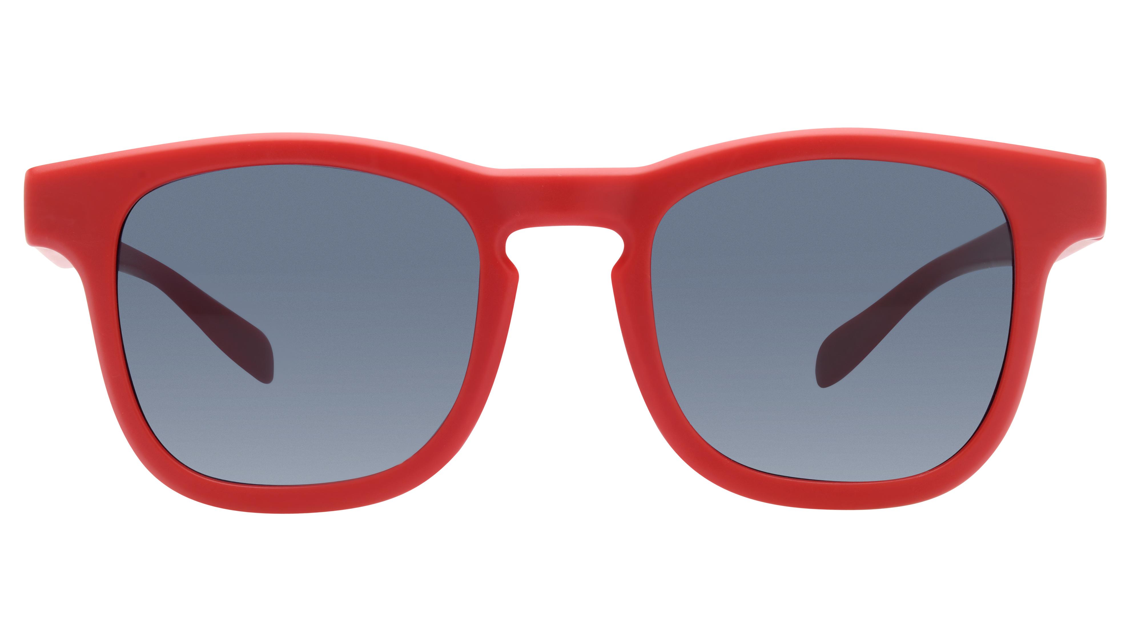 Lunettes de soleil Le Coq Sportif Homme Rouge Rectangle Lcs2402/S Face
