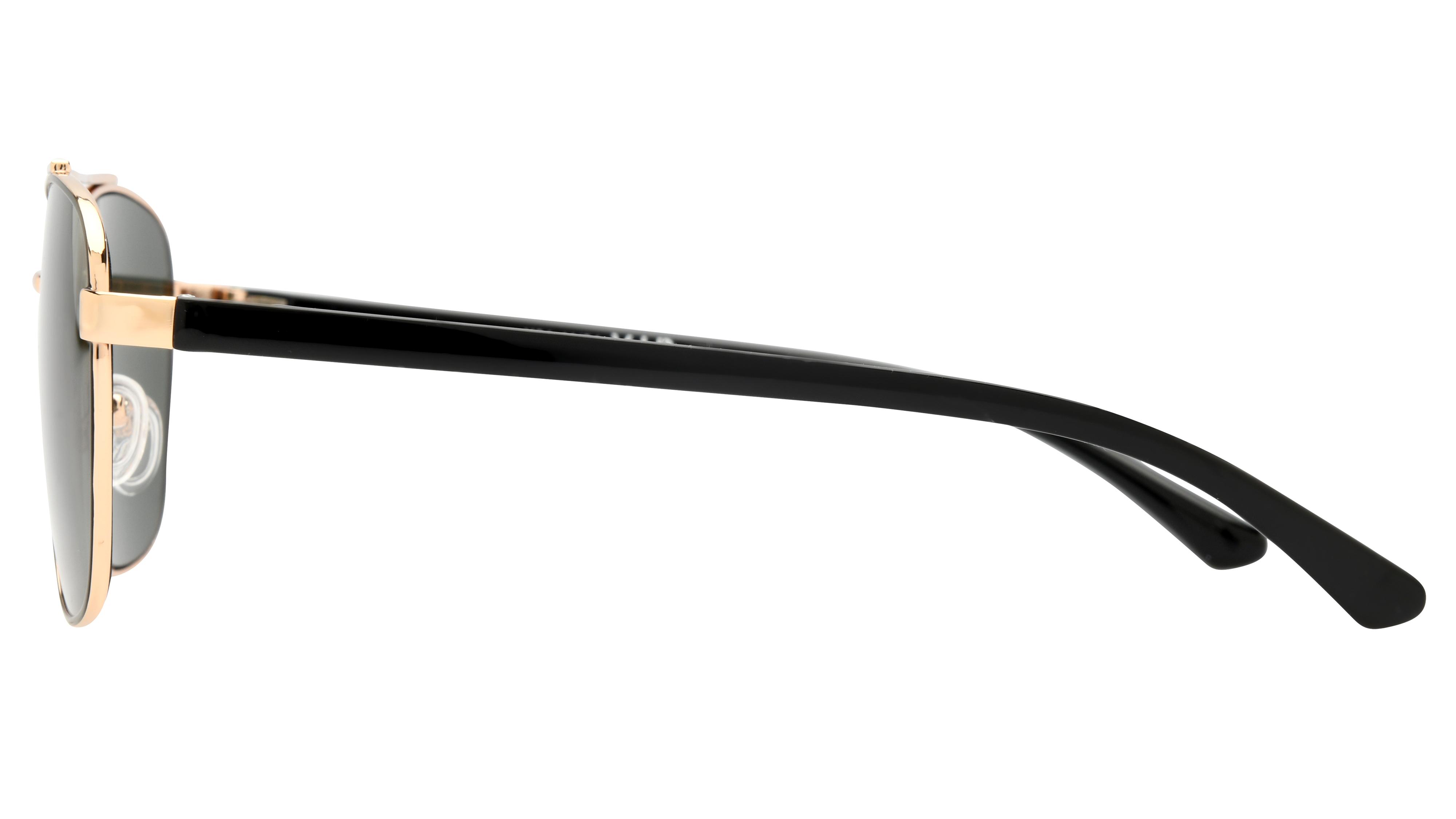 Lunettes de soleil VIP Homme Or Aviateur Vip2509 Gauche