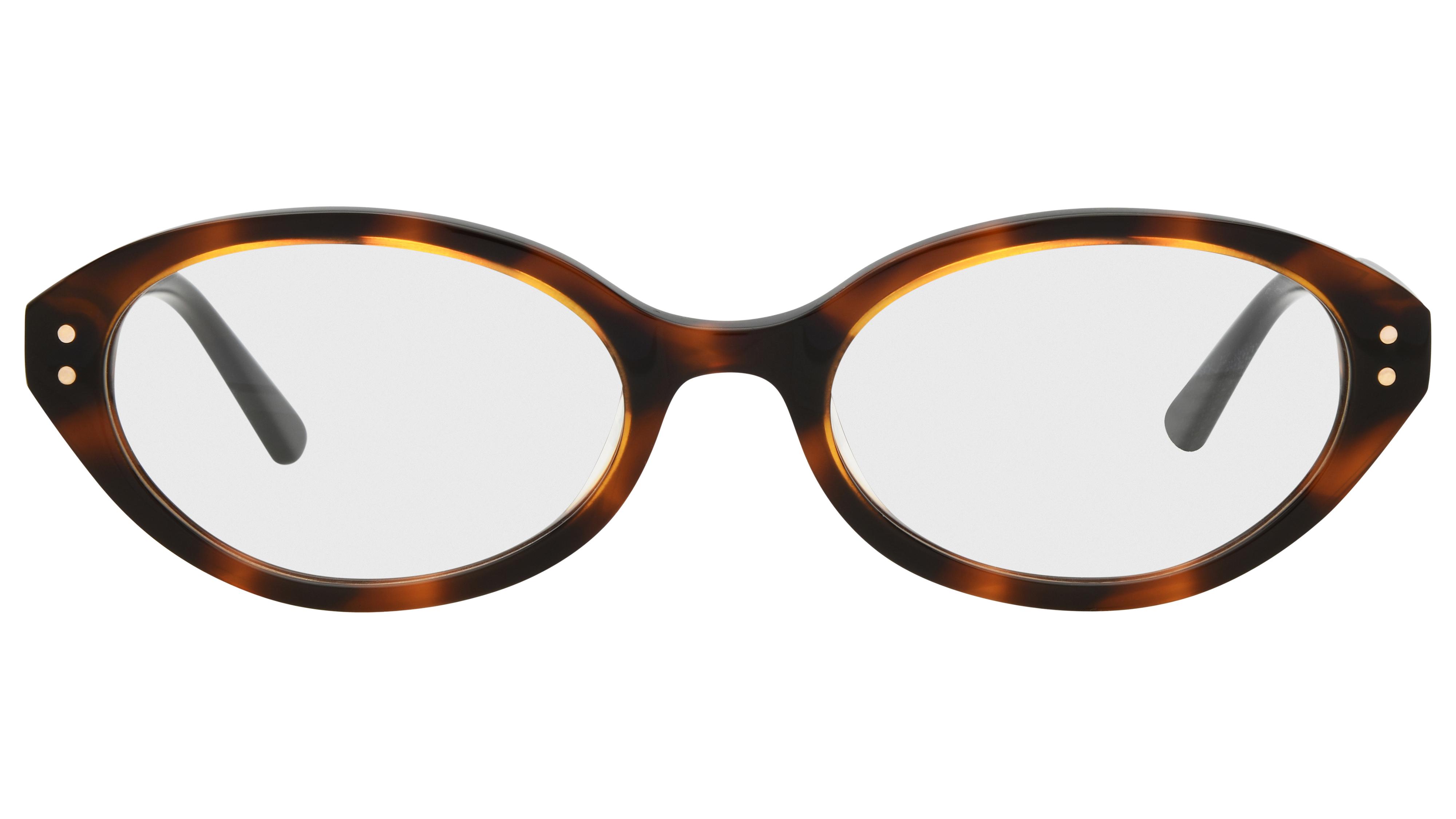 Lunettes de vue Siralya Femme Ecaille Ovale sir2606 Face