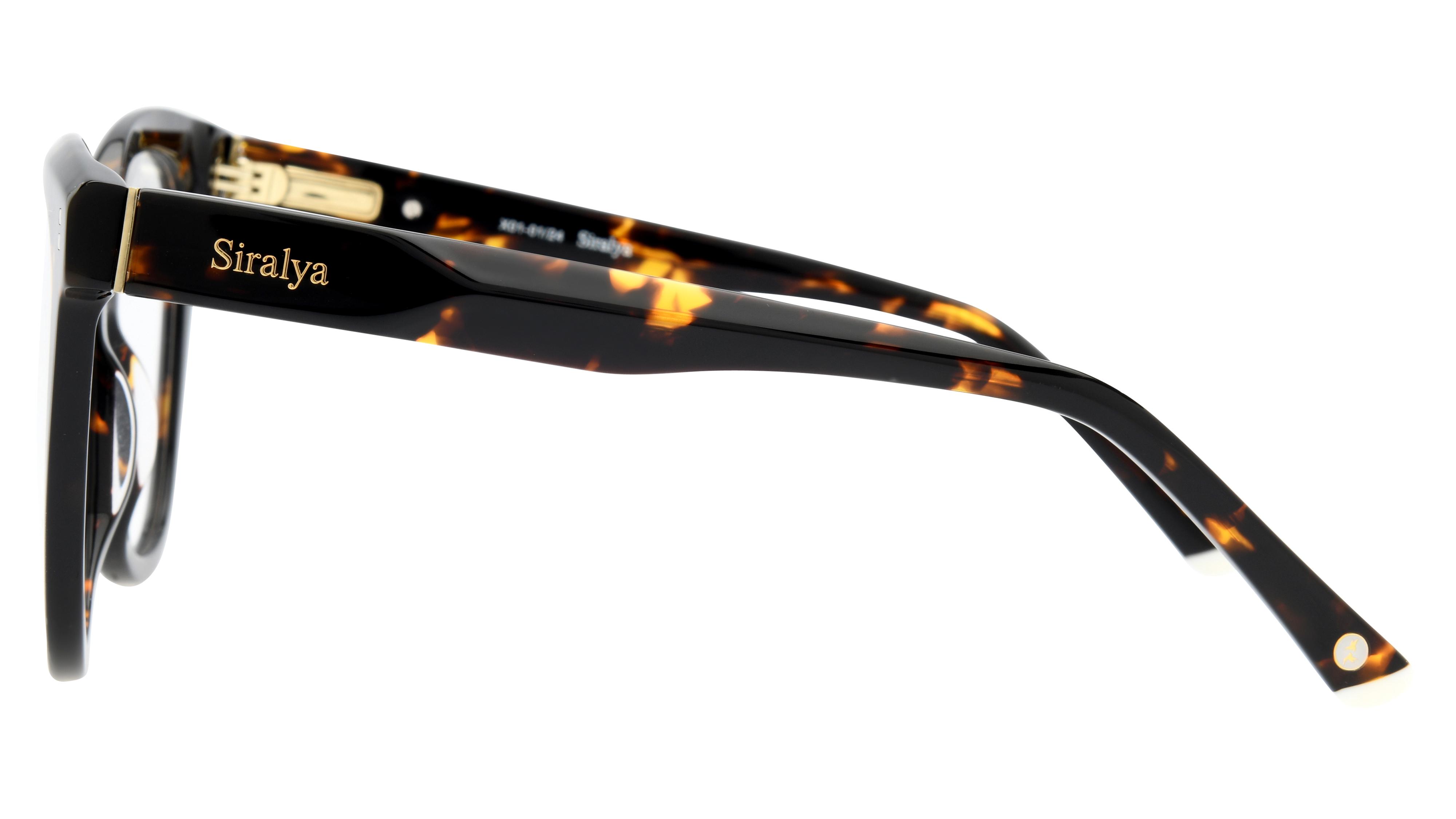 Lunettes de vue Siralya Femme Ecaille Papillon Sir2401 Gauche
