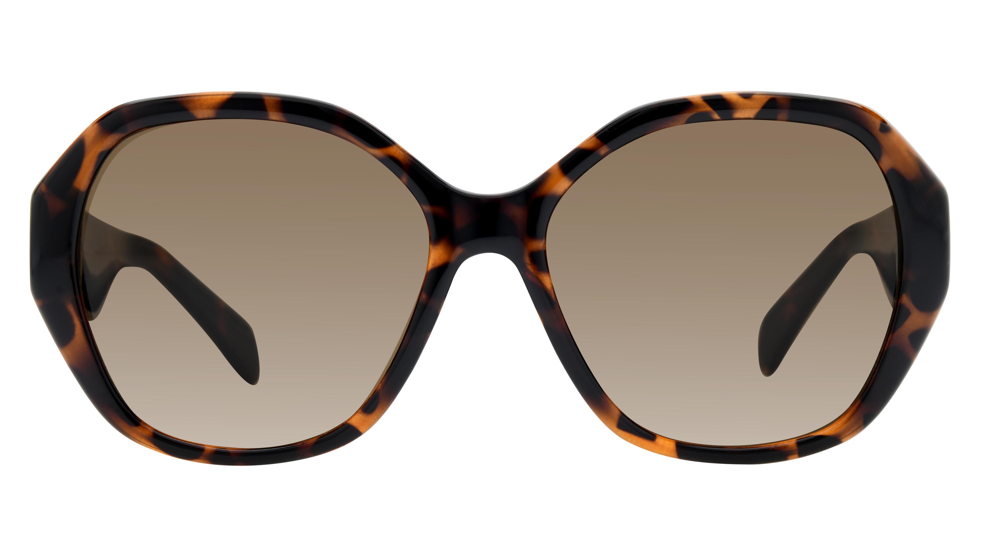 Lunettes de soleil Alternance Femme Ecaille Carré Alt24215 Face