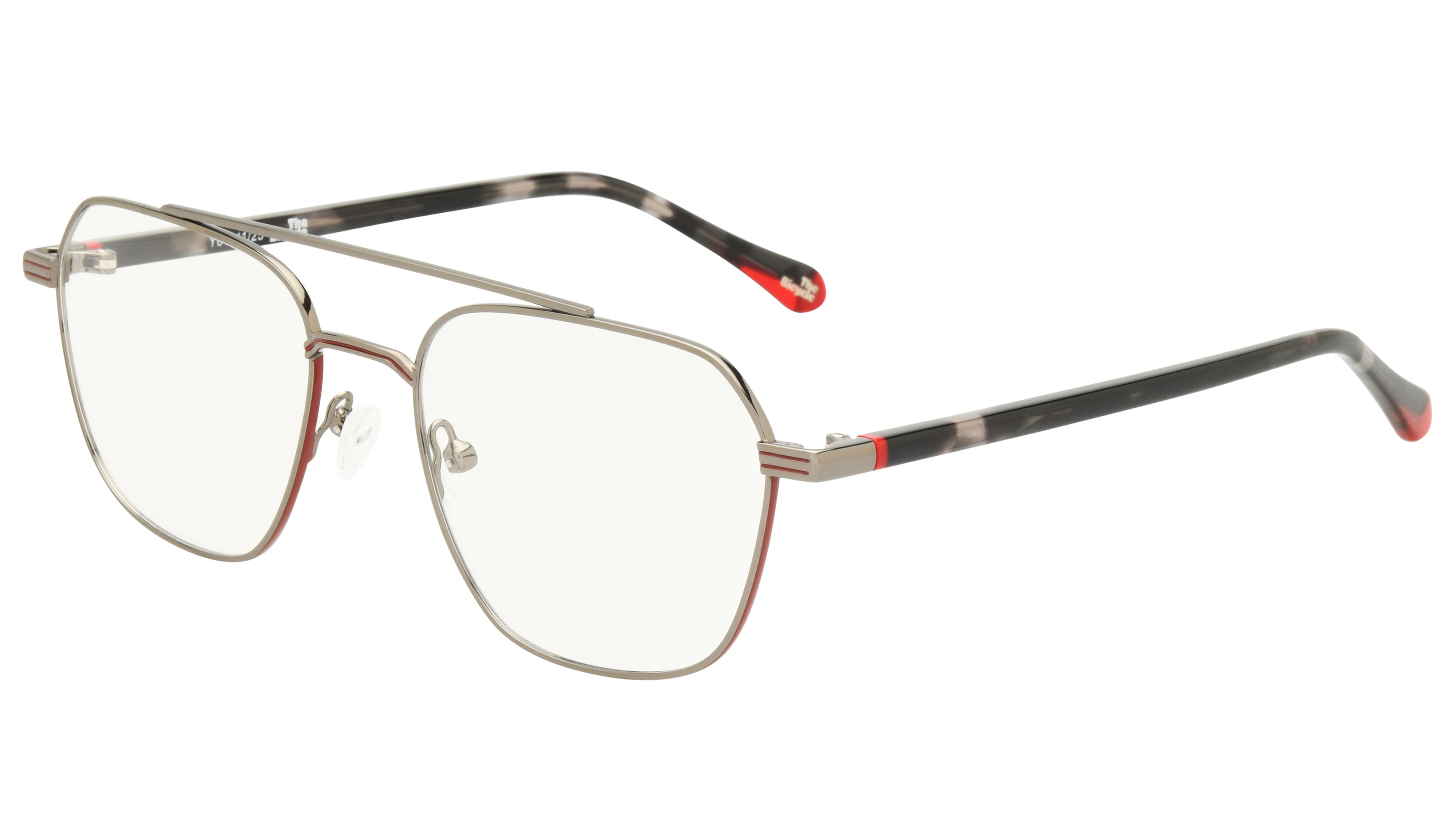 Lunettes de vue The Bicycle Homme Gris Aviateur Bic2602 Trois-Quart