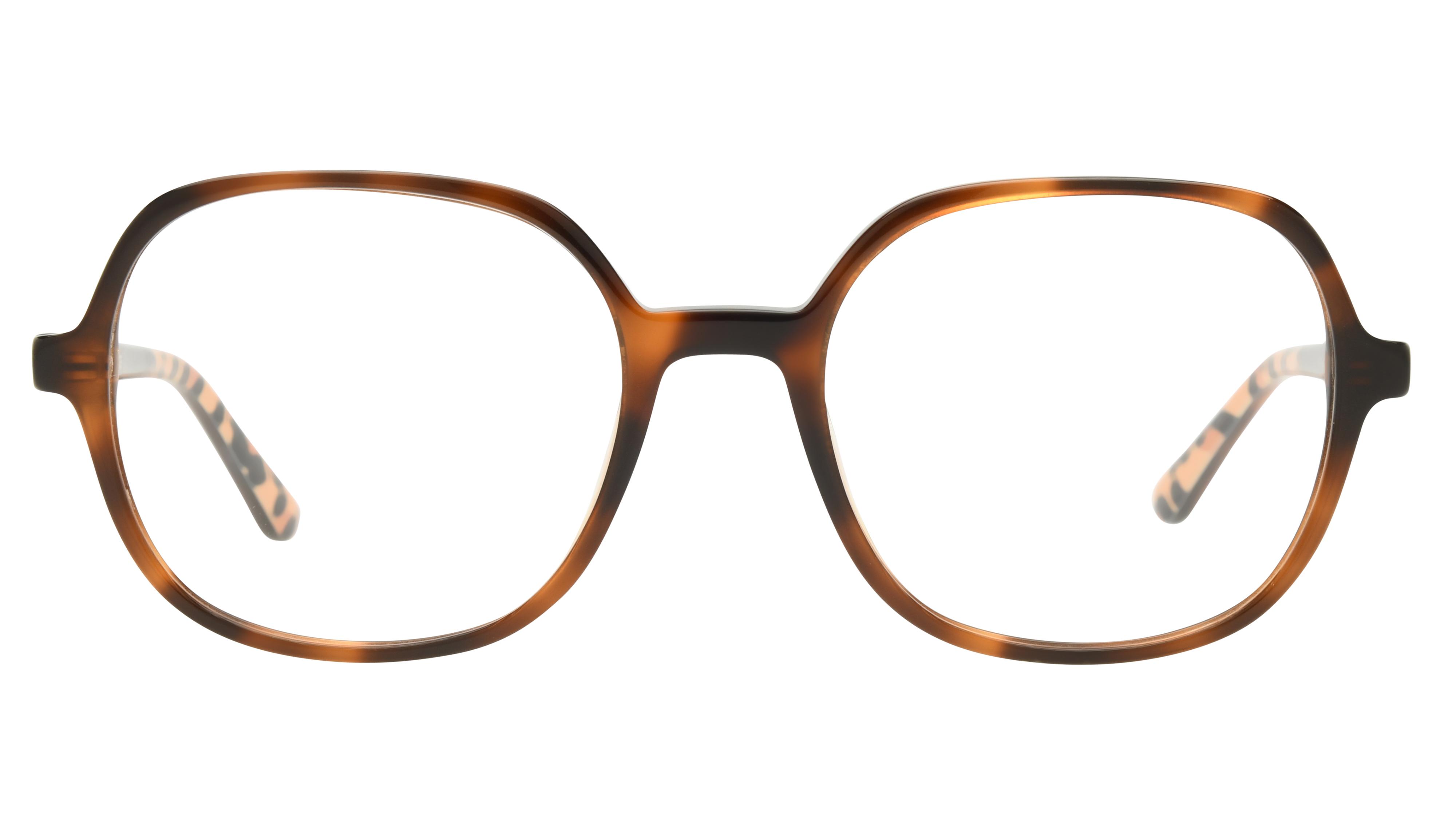 Lunettes de vue La Paresseuse Femme Ecaille Carré Par2407 Face