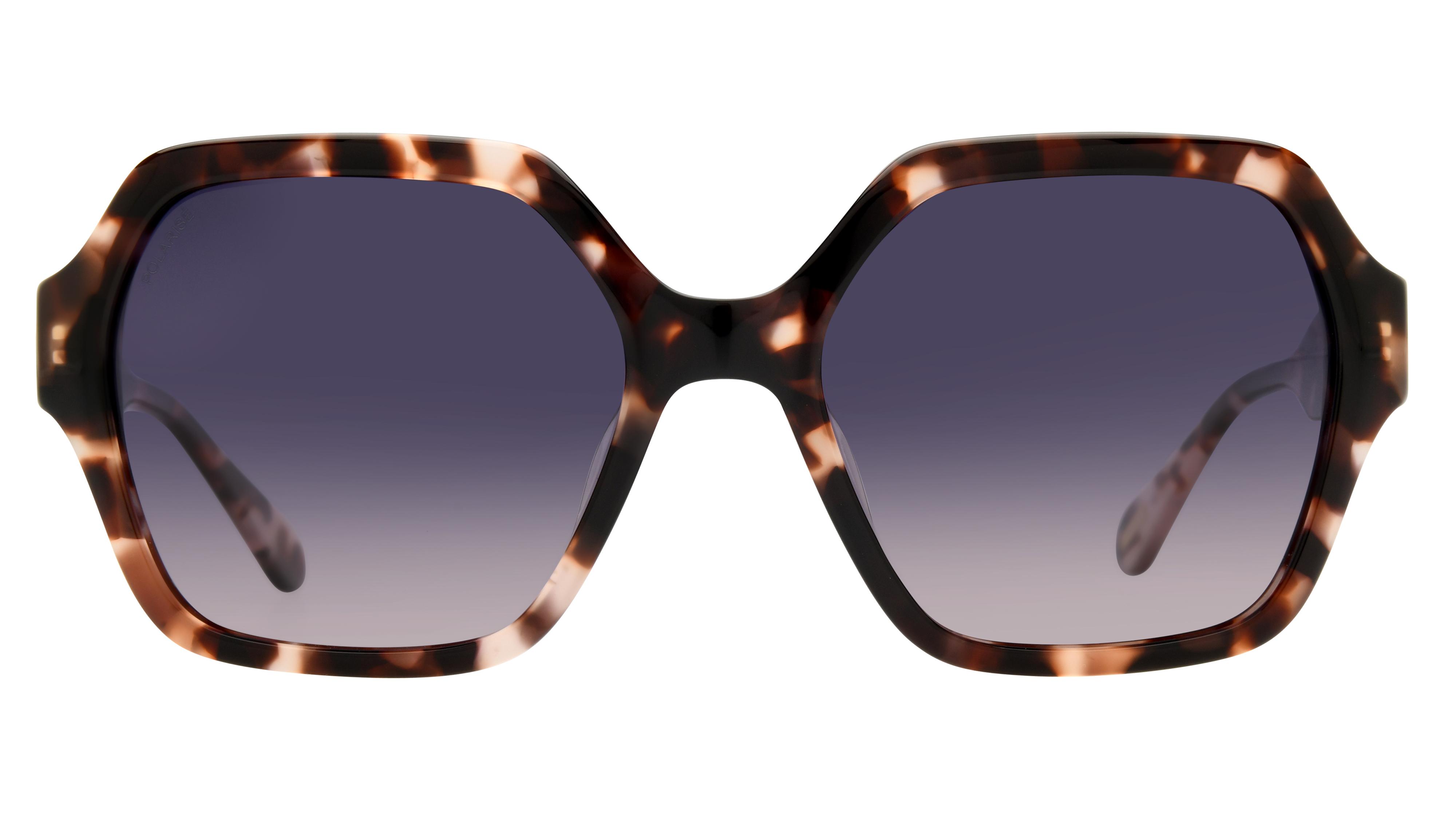 Lunettes de soleil Pol&Sun Femme Ecaille Carré Pos2504 Face