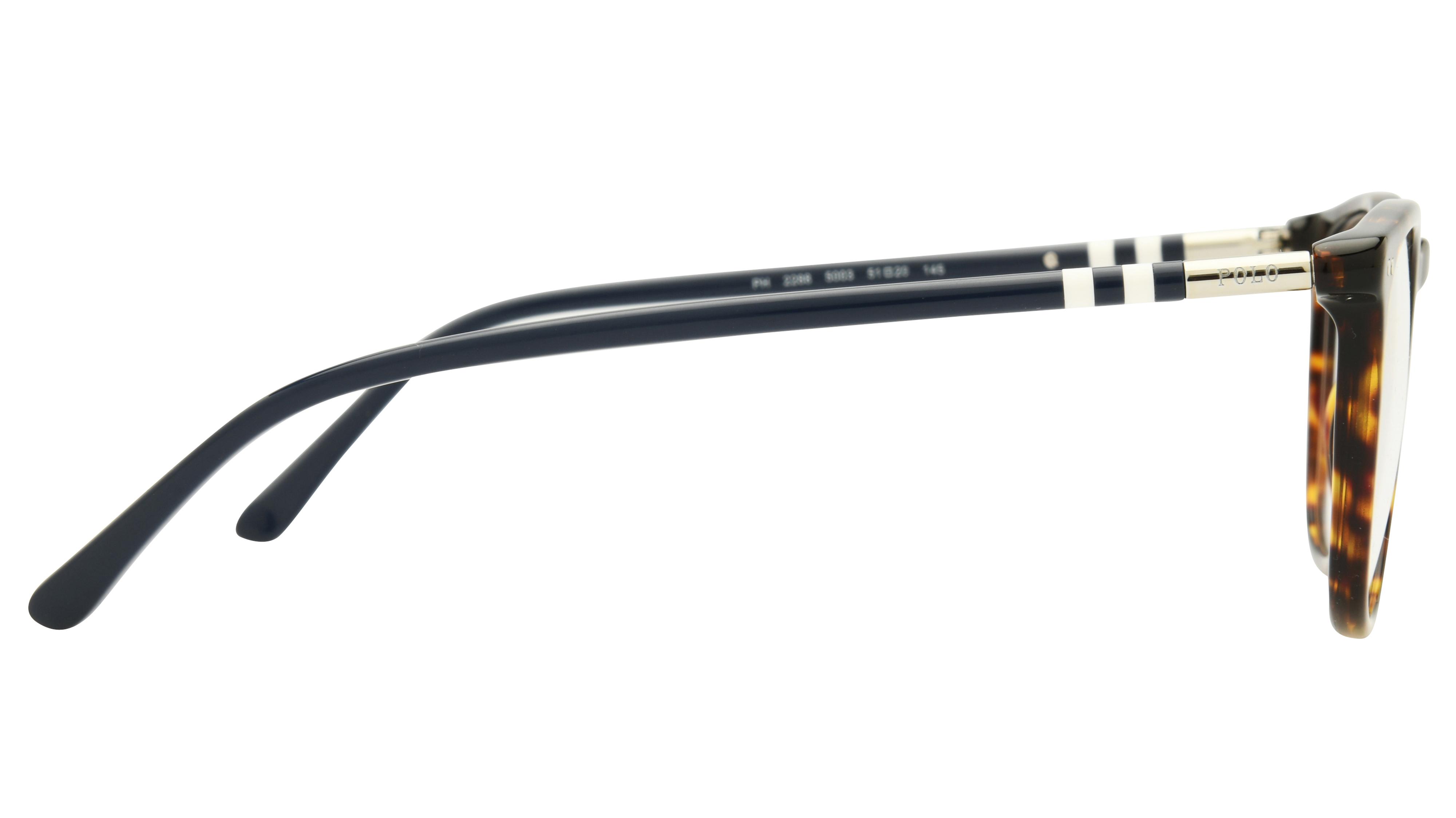 Lunettes de vue Polo Ralph Lauren Homme Ecaille Carré PH2288 Droite