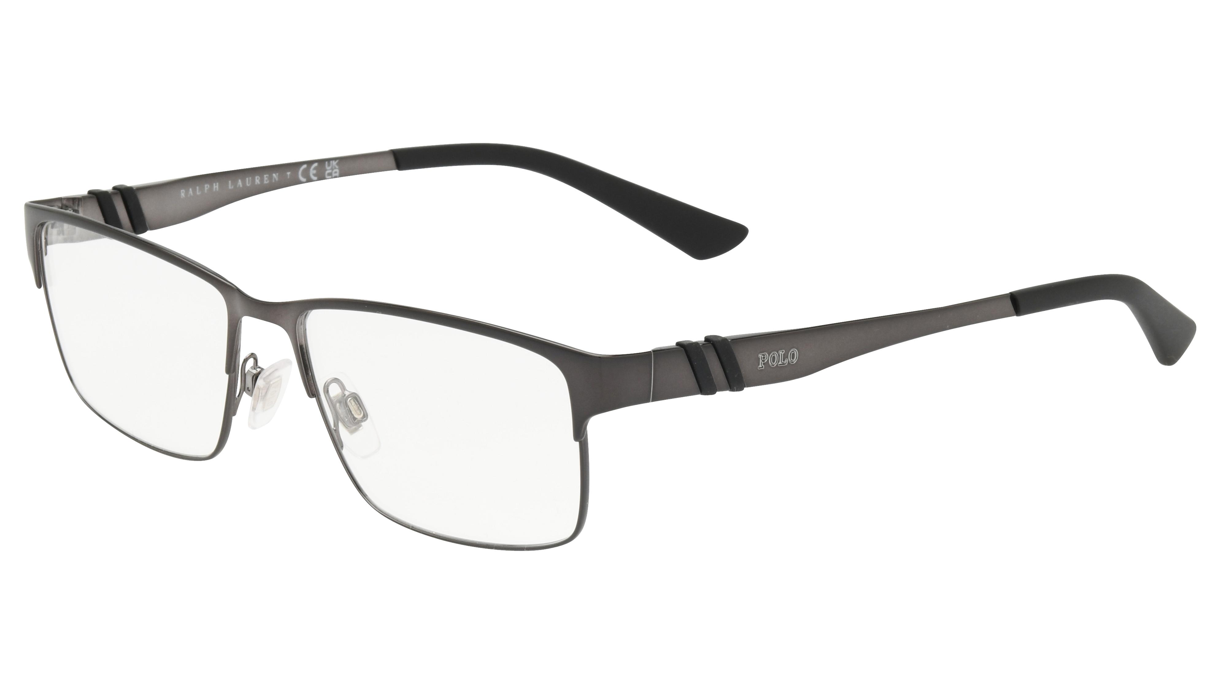 Lunettes de vue Polo Ralph Lauren Homme Noir Rectangle PH1147 Trois-Quart
