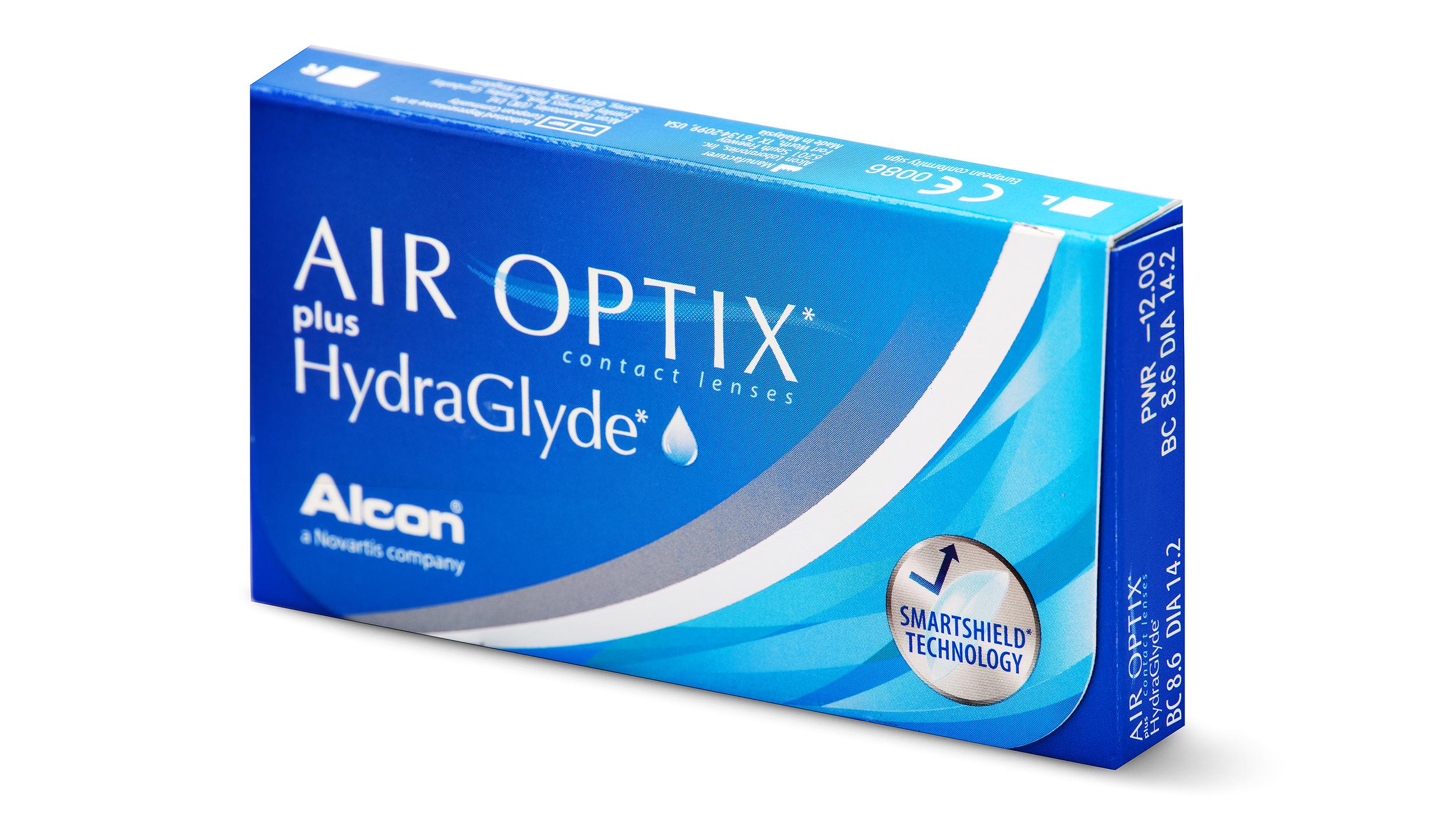 Lentes de contacto air optix aqua hydraglyde sale