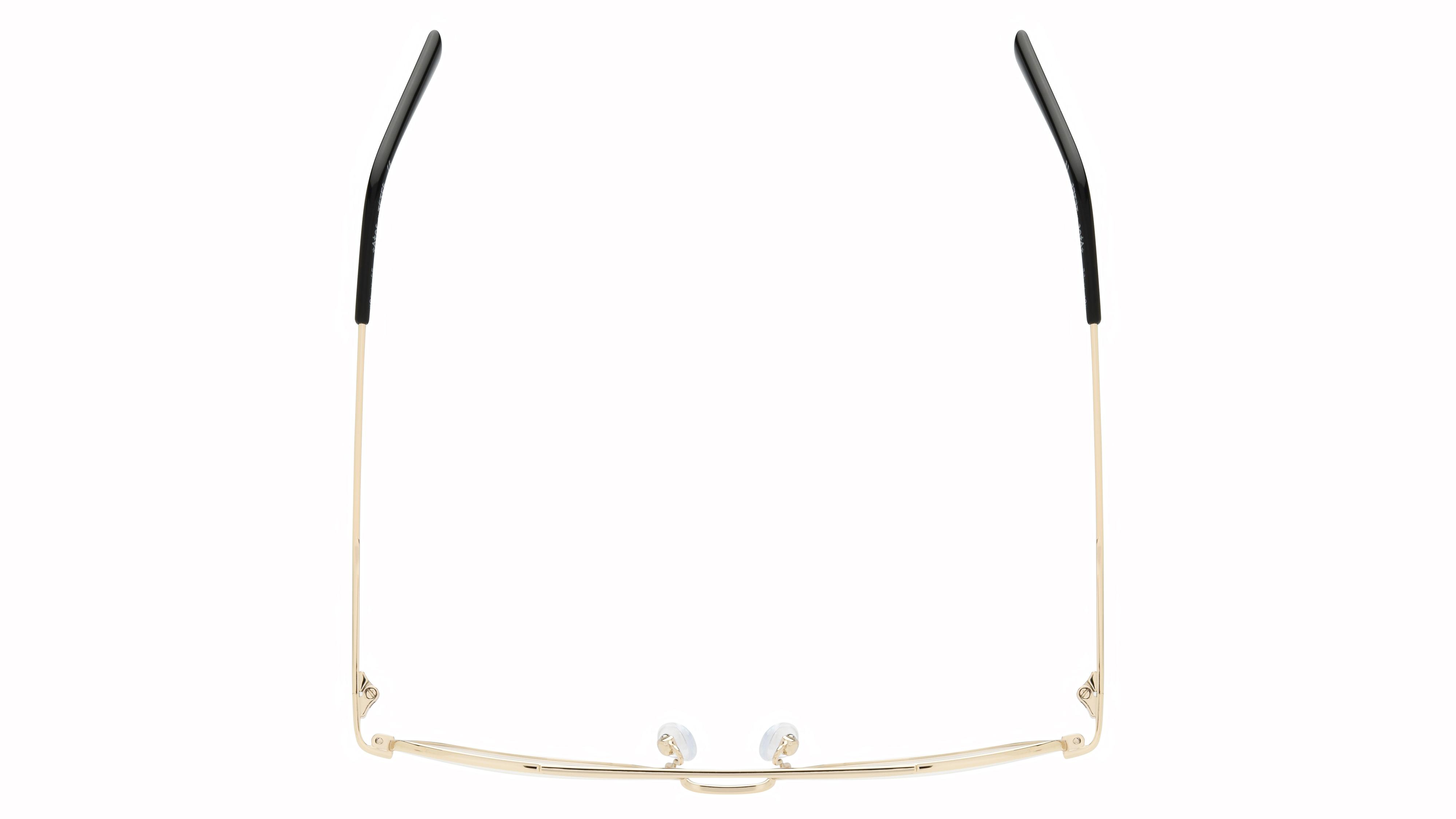Lunettes de vue têtes à TETES Homme Or Aviateur tat2602 Dessus
