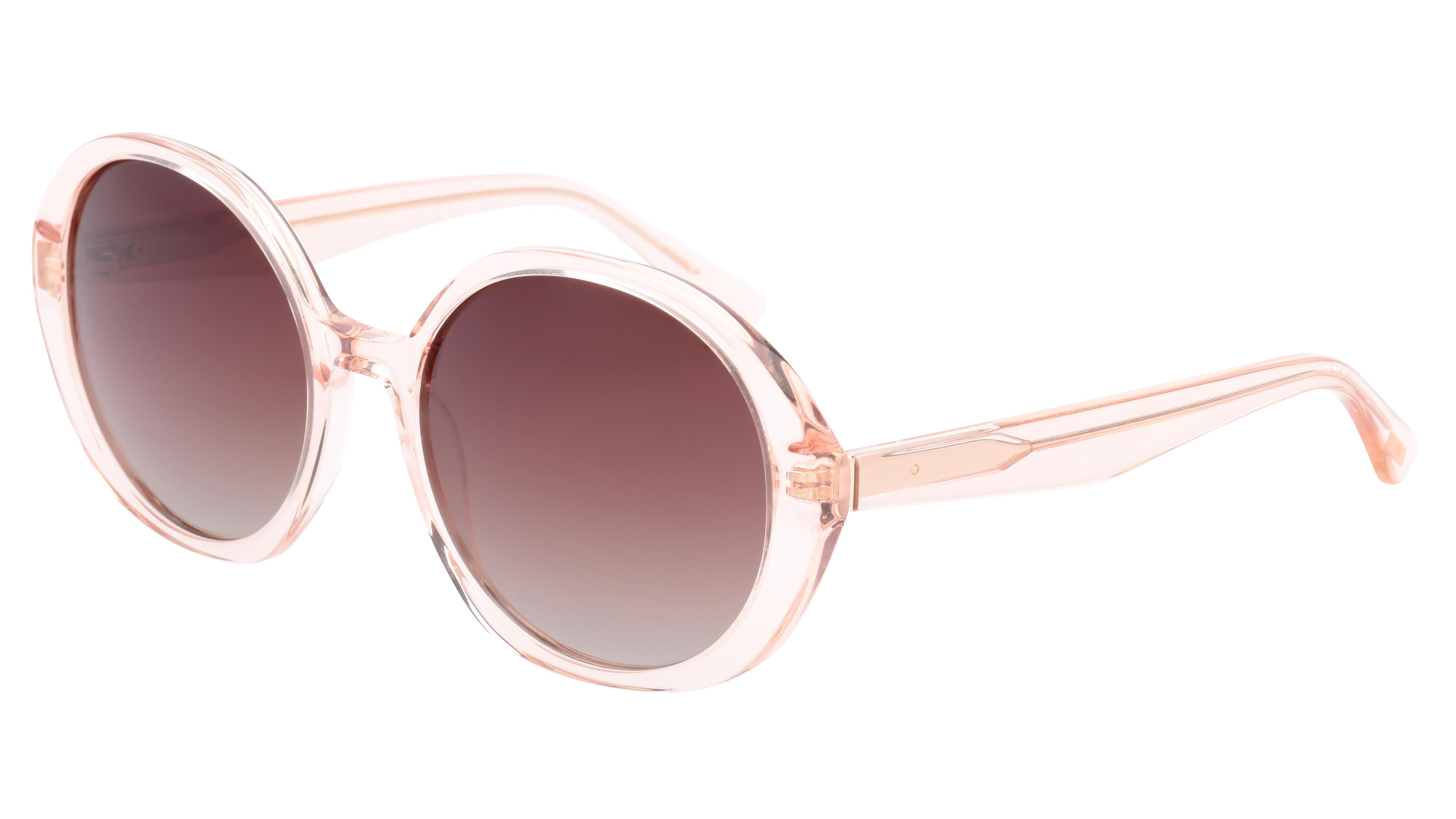 Lunette ronde verre rose online